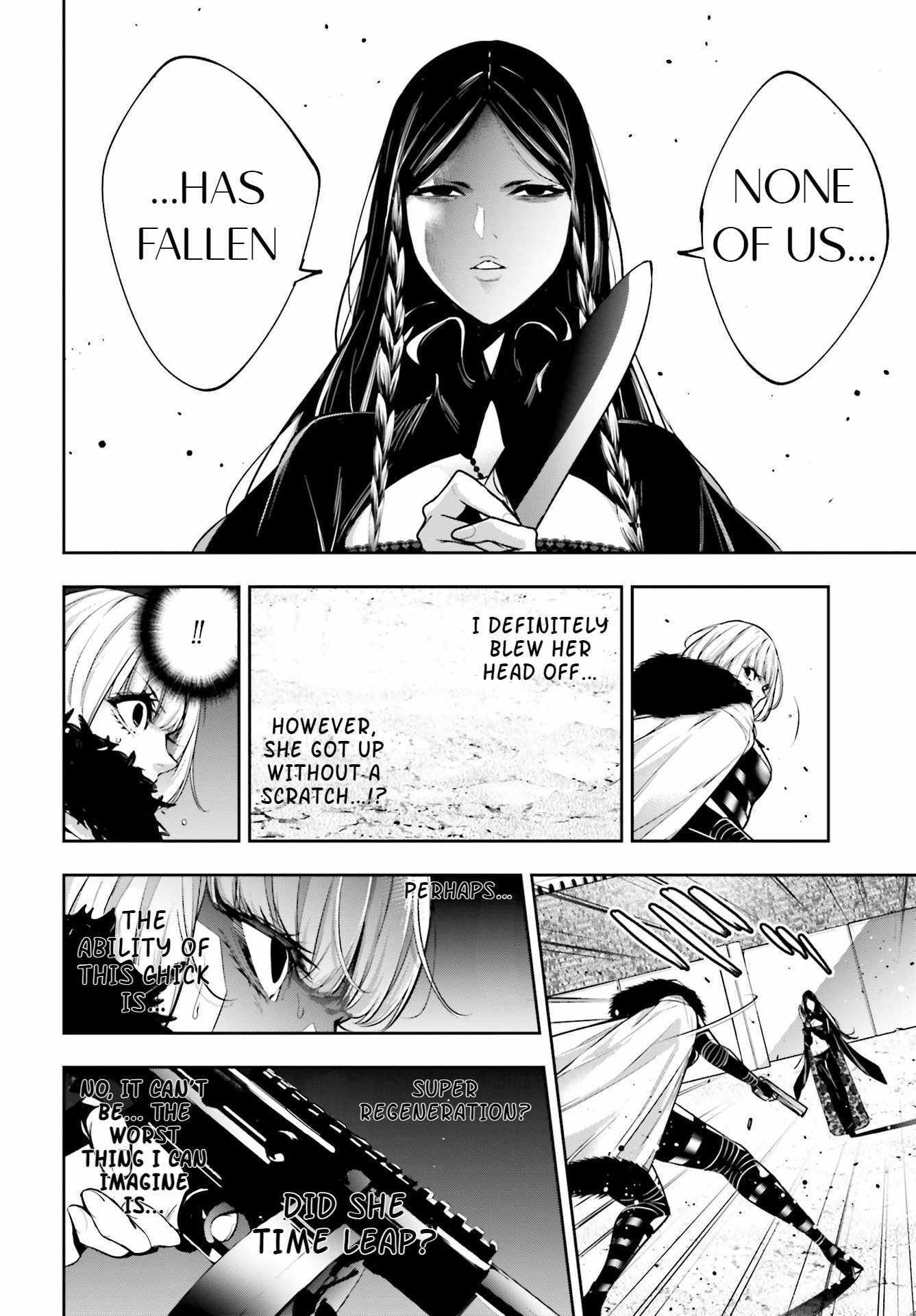 Majo Taisen: 32-nin no Isai no Majo wa Koroshiau Chapter 38 page 31 - 
