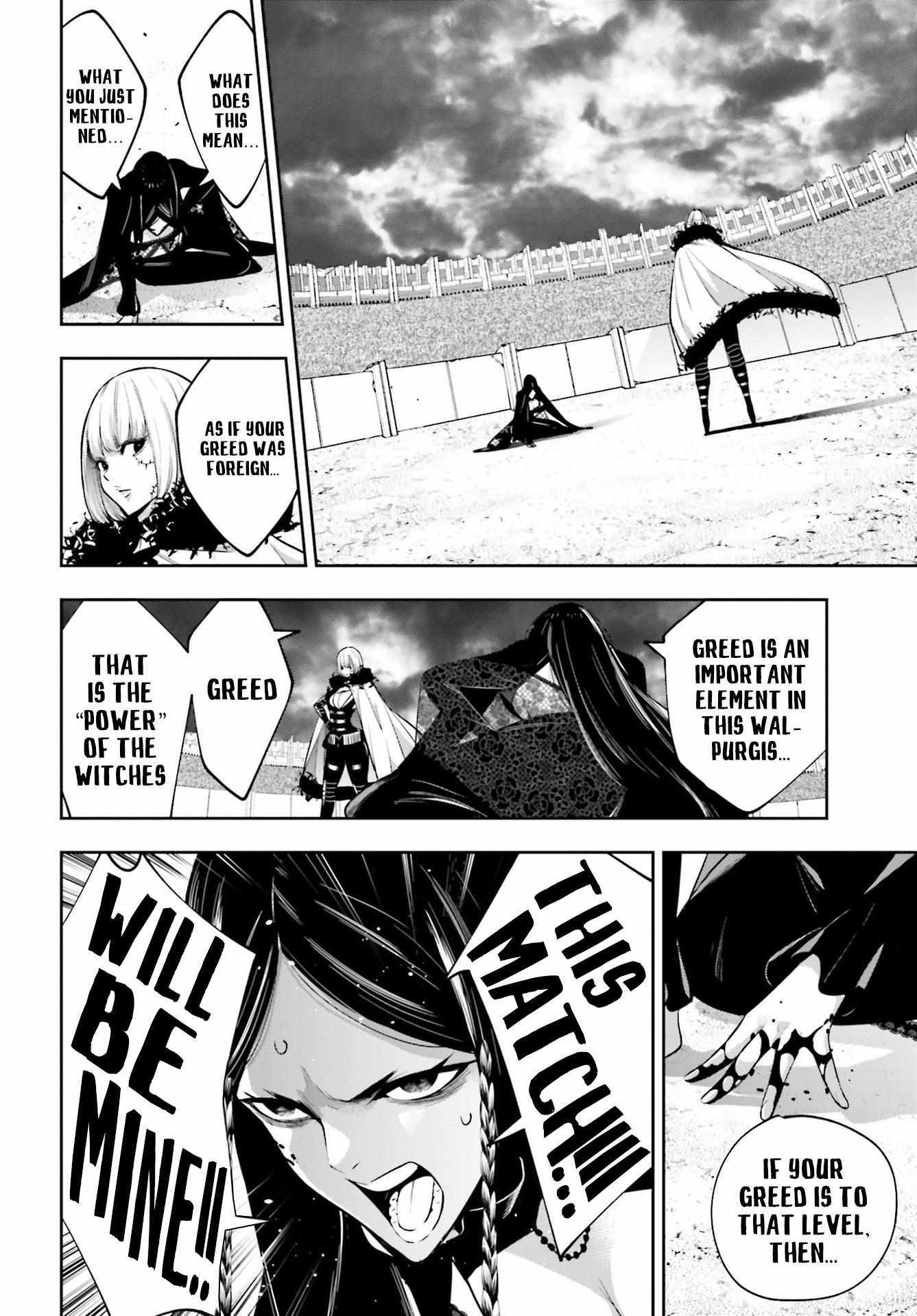 Majo Taisen: 32-nin no Isai no Majo wa Koroshiau Chapter 41 page 25 - 