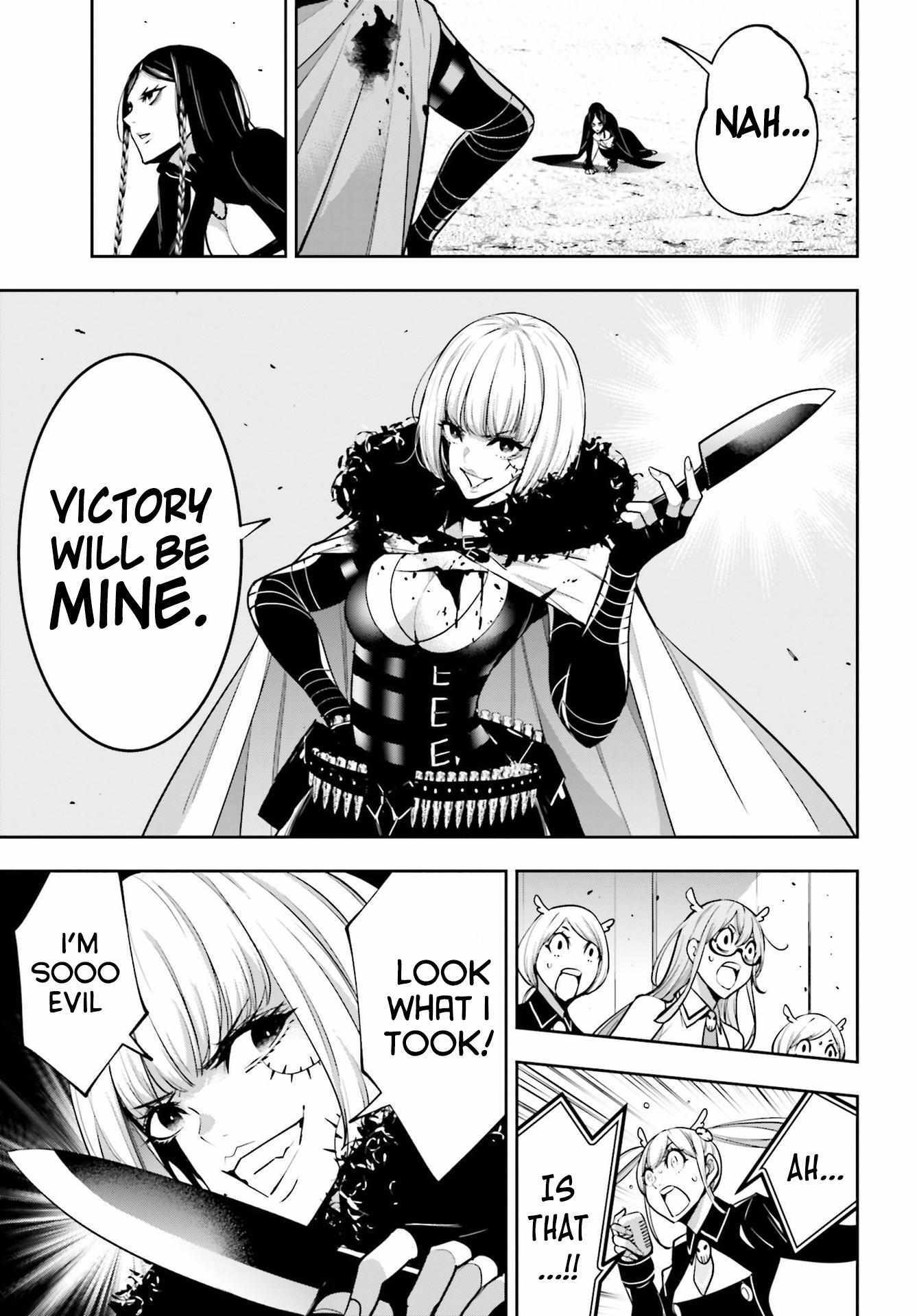 Majo Taisen: 32-nin no Isai no Majo wa Koroshiau Chapter 41 page 26 - 