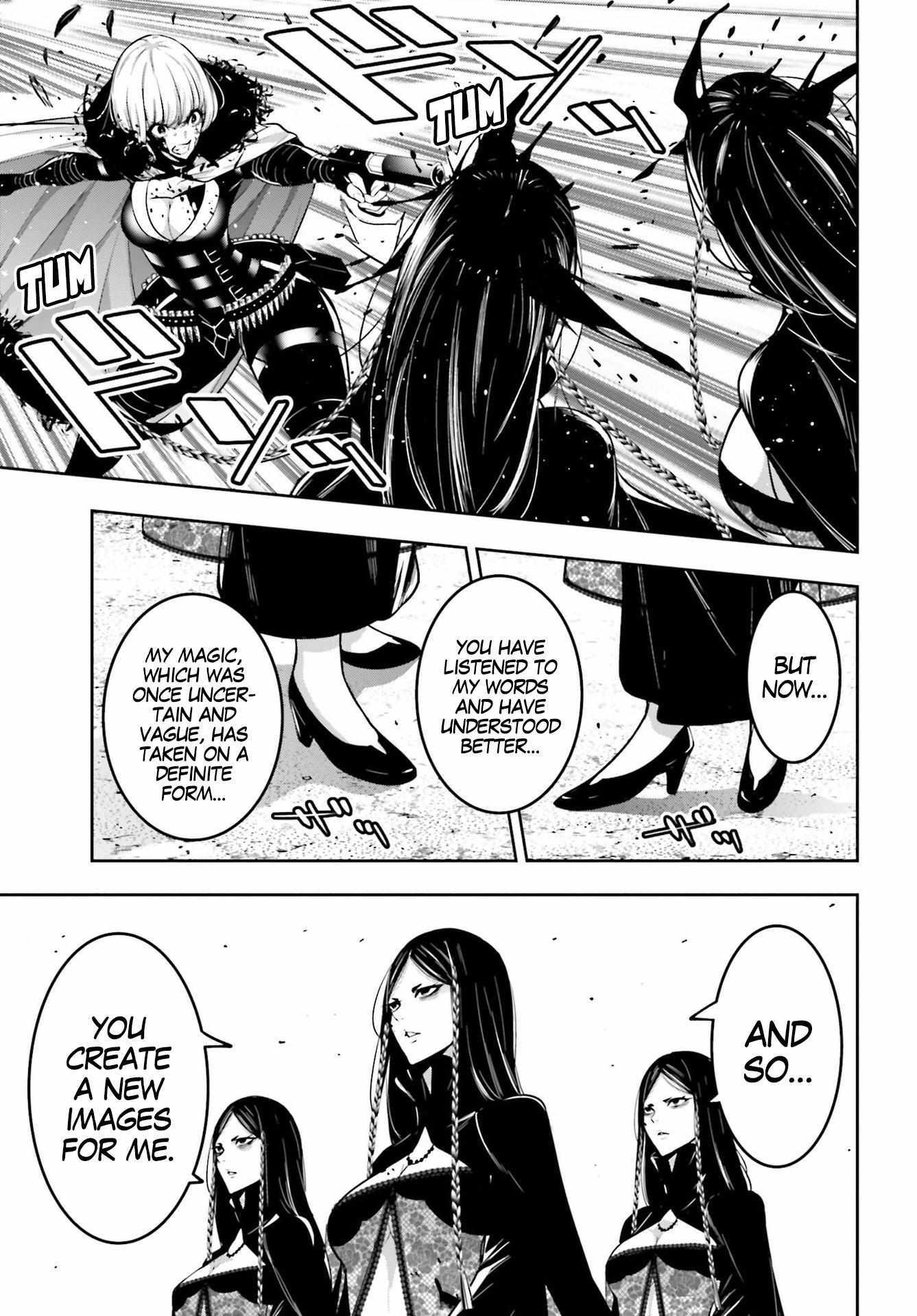 Majo Taisen: 32-nin no Isai no Majo wa Koroshiau Chapter 41 page 36 - 