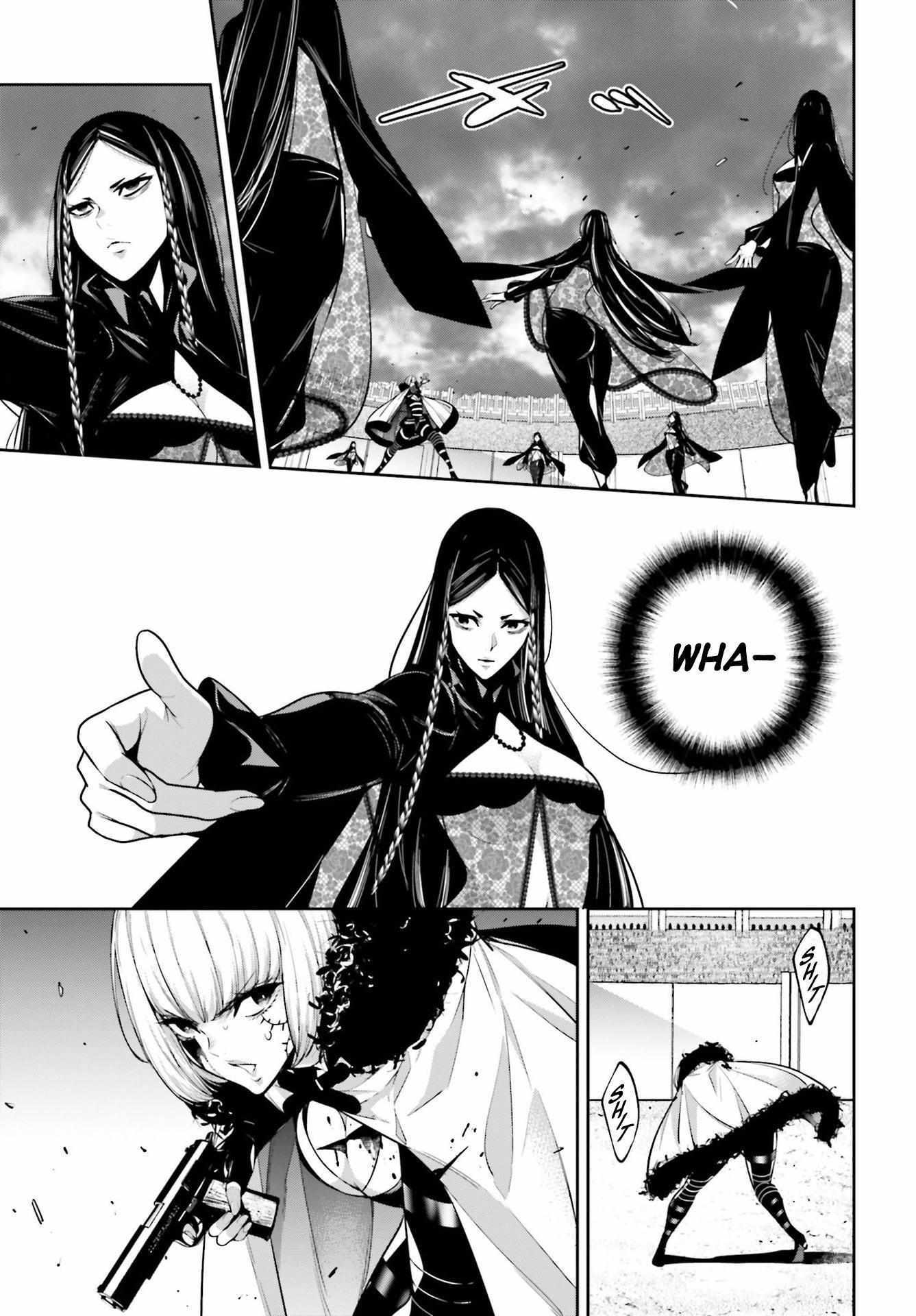 Majo Taisen: 32-nin no Isai no Majo wa Koroshiau Chapter 42 page 11 - 