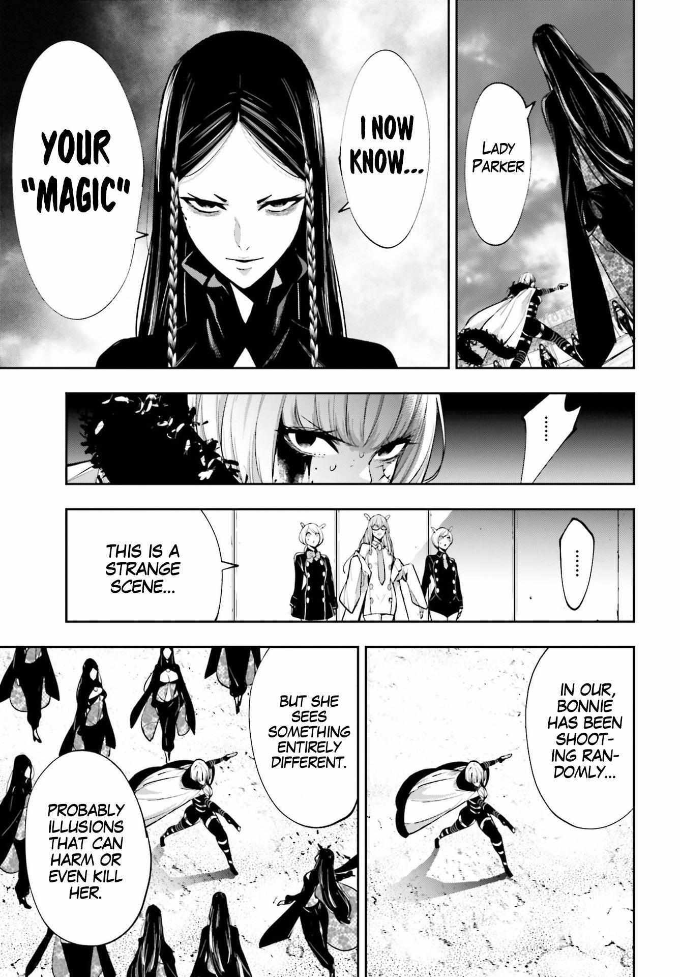 Majo Taisen: 32-nin no Isai no Majo wa Koroshiau Chapter 42 page 13 - 