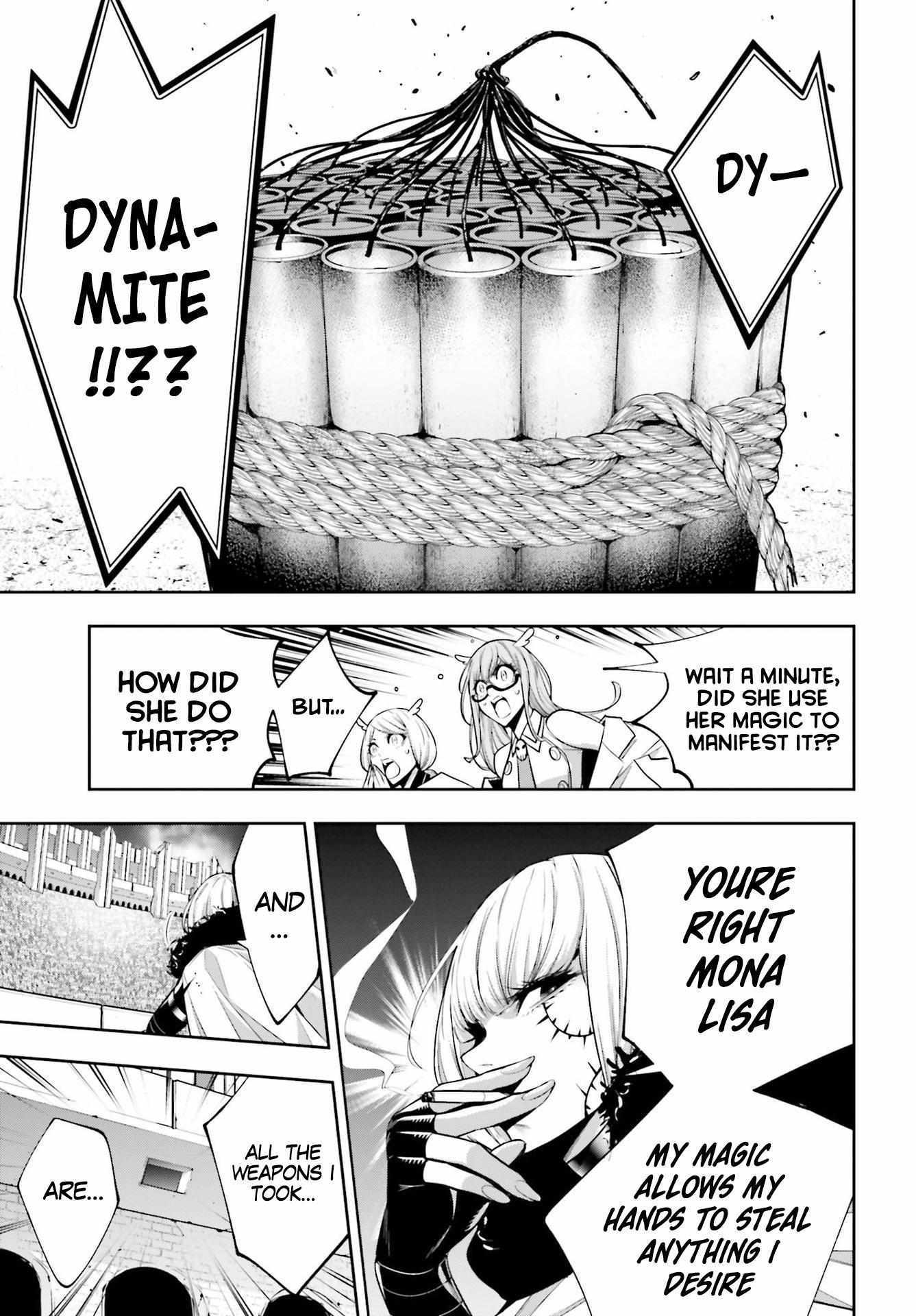 Majo Taisen: 32-nin no Isai no Majo wa Koroshiau Chapter 42 page 21 - 