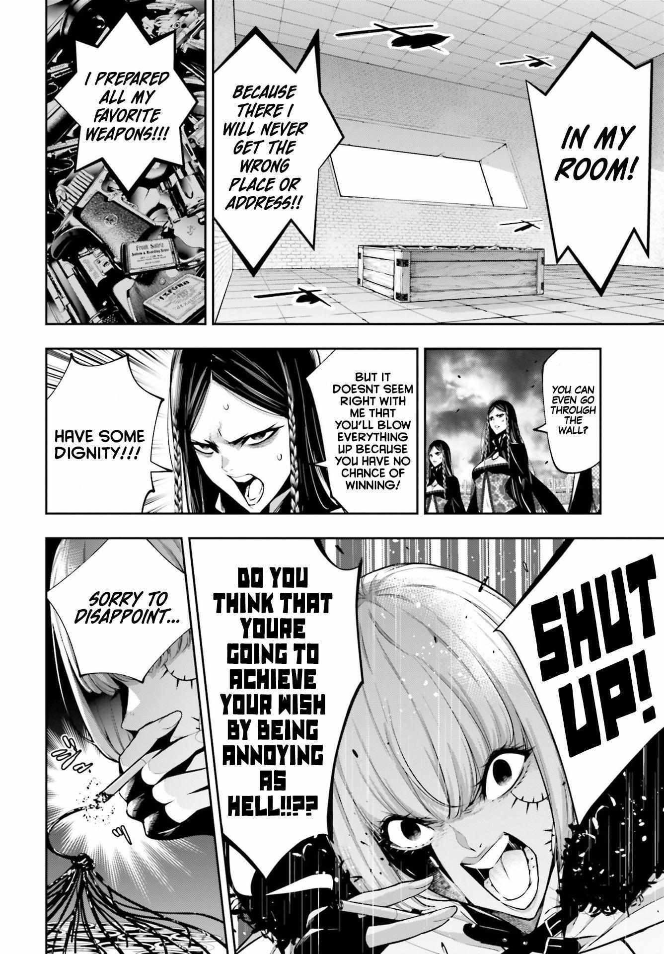 Majo Taisen: 32-nin no Isai no Majo wa Koroshiau Chapter 42 page 22 - 