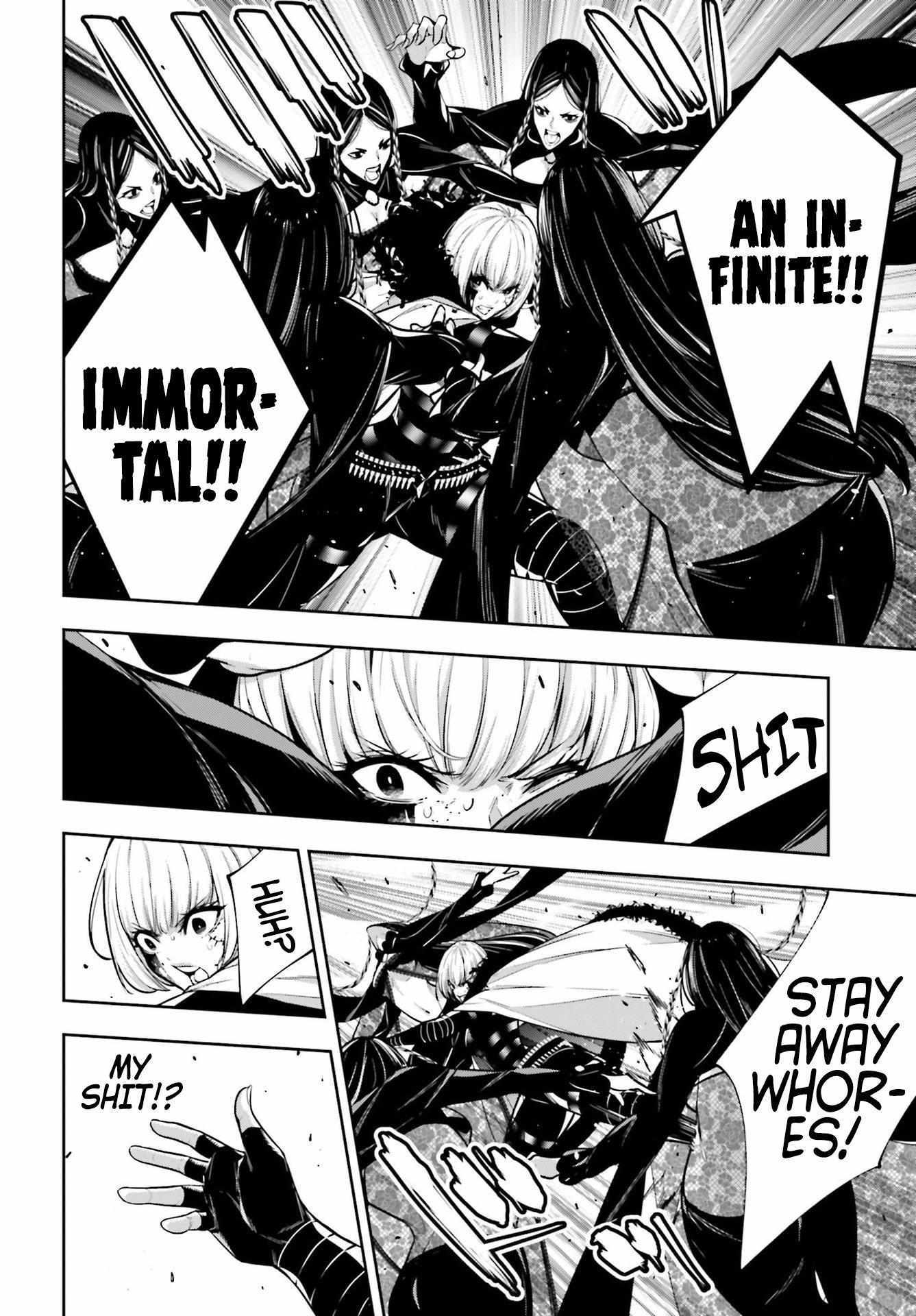 Majo Taisen: 32-nin no Isai no Majo wa Koroshiau Chapter 42 page 8 - 