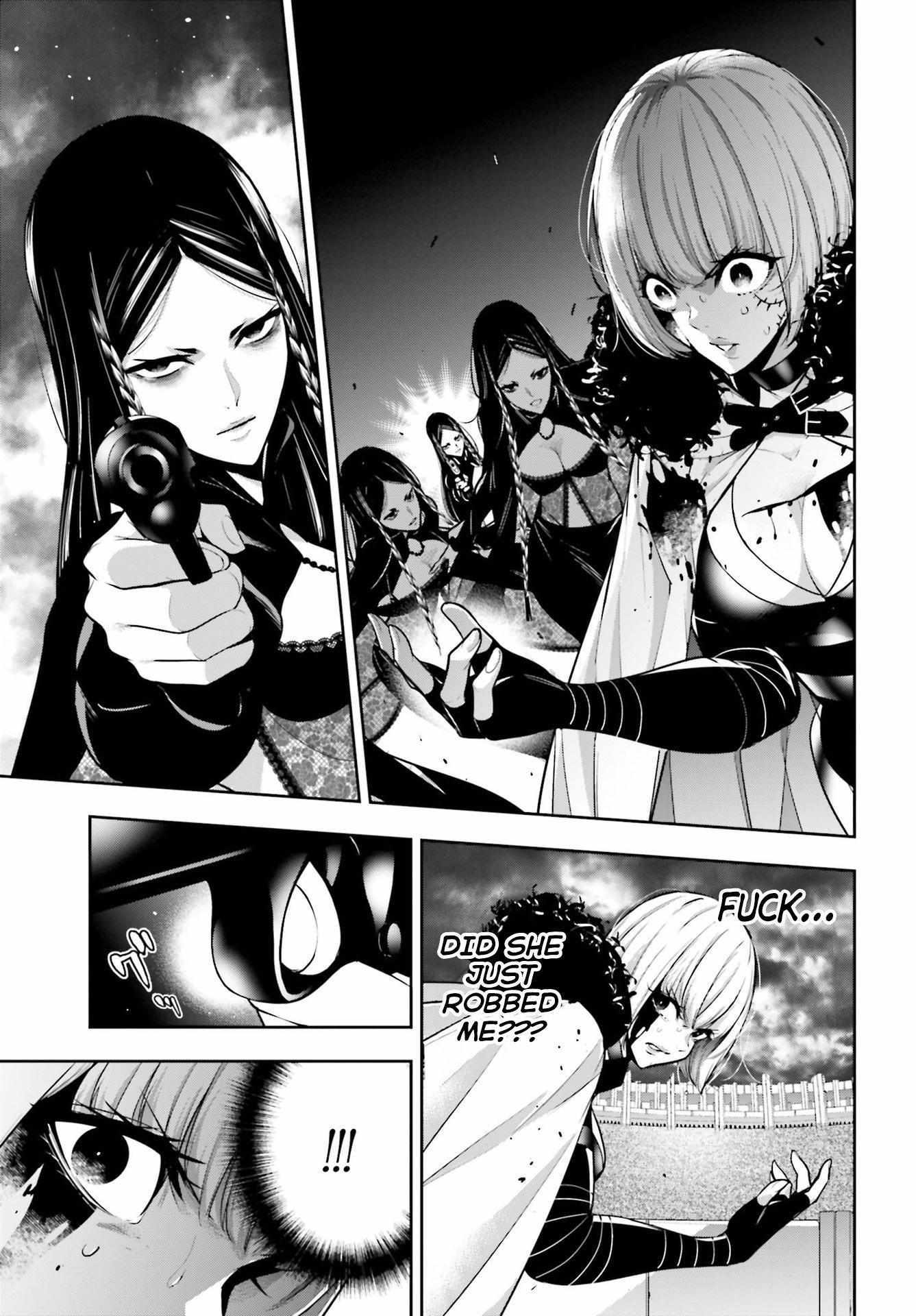 Majo Taisen: 32-nin no Isai no Majo wa Koroshiau Chapter 42 page 9 - 