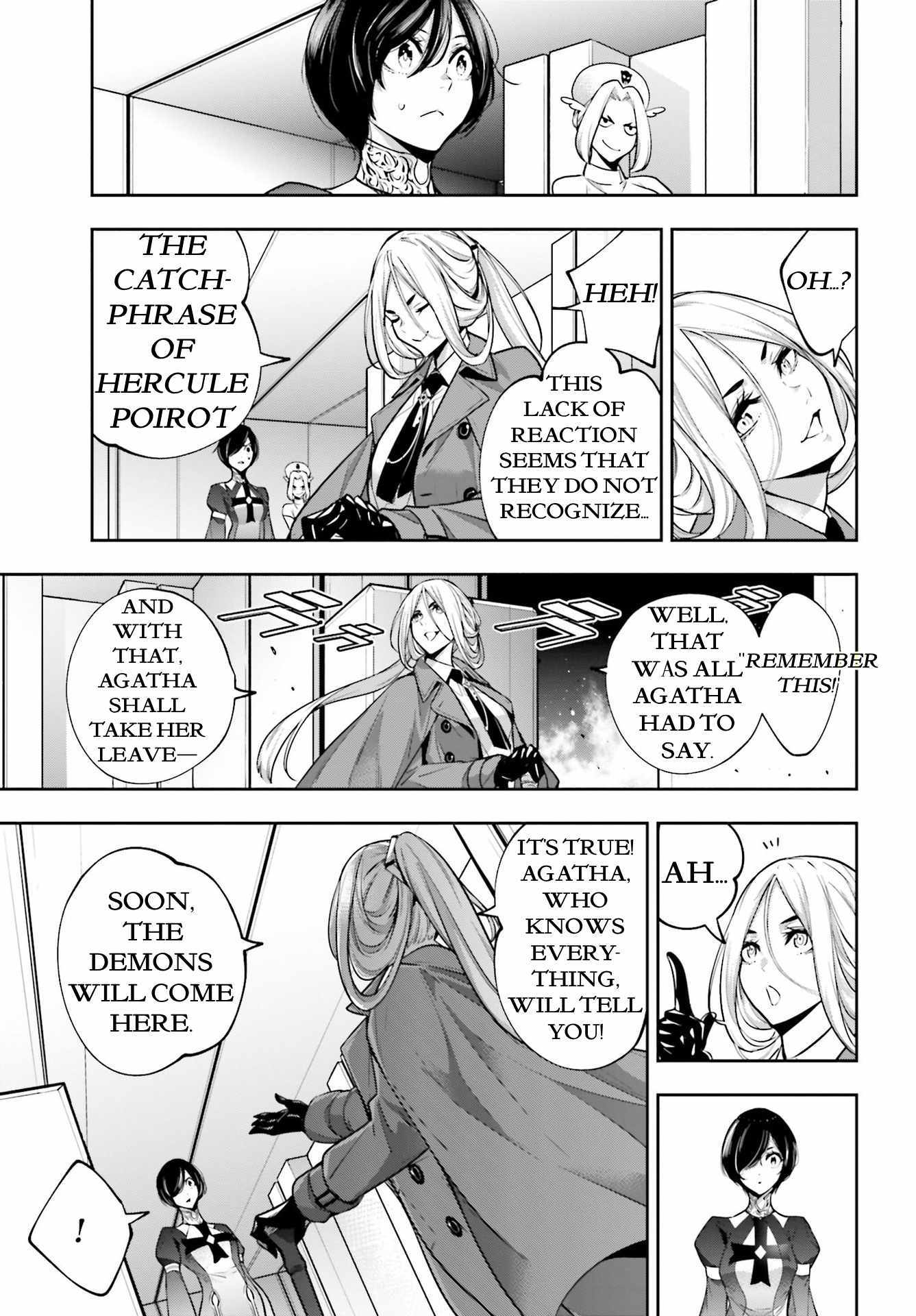 Majo Taisen: 32-nin no Isai no Majo wa Koroshiau Chapter 43 page 11 - 