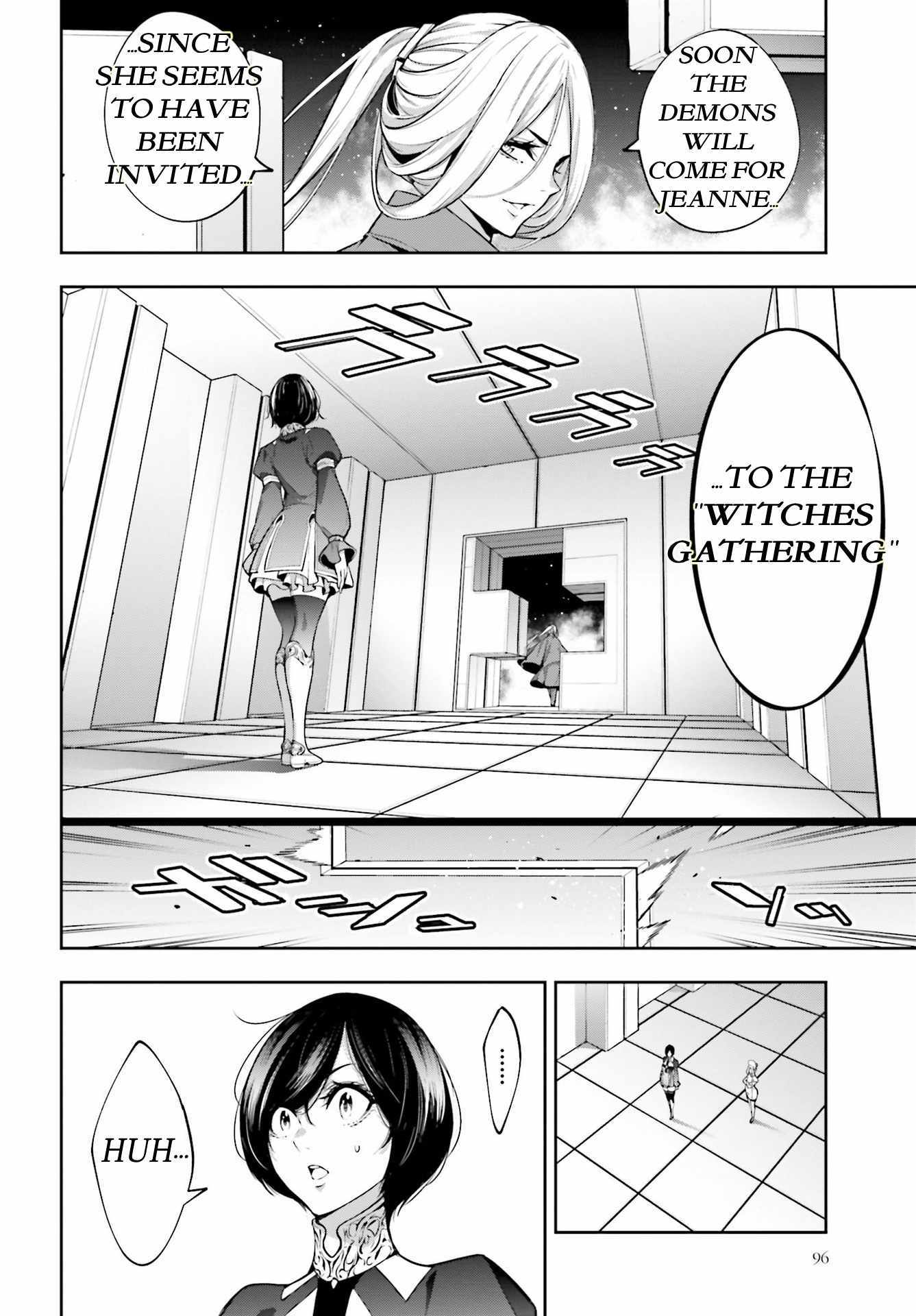 Majo Taisen: 32-nin no Isai no Majo wa Koroshiau Chapter 43 page 12 - 