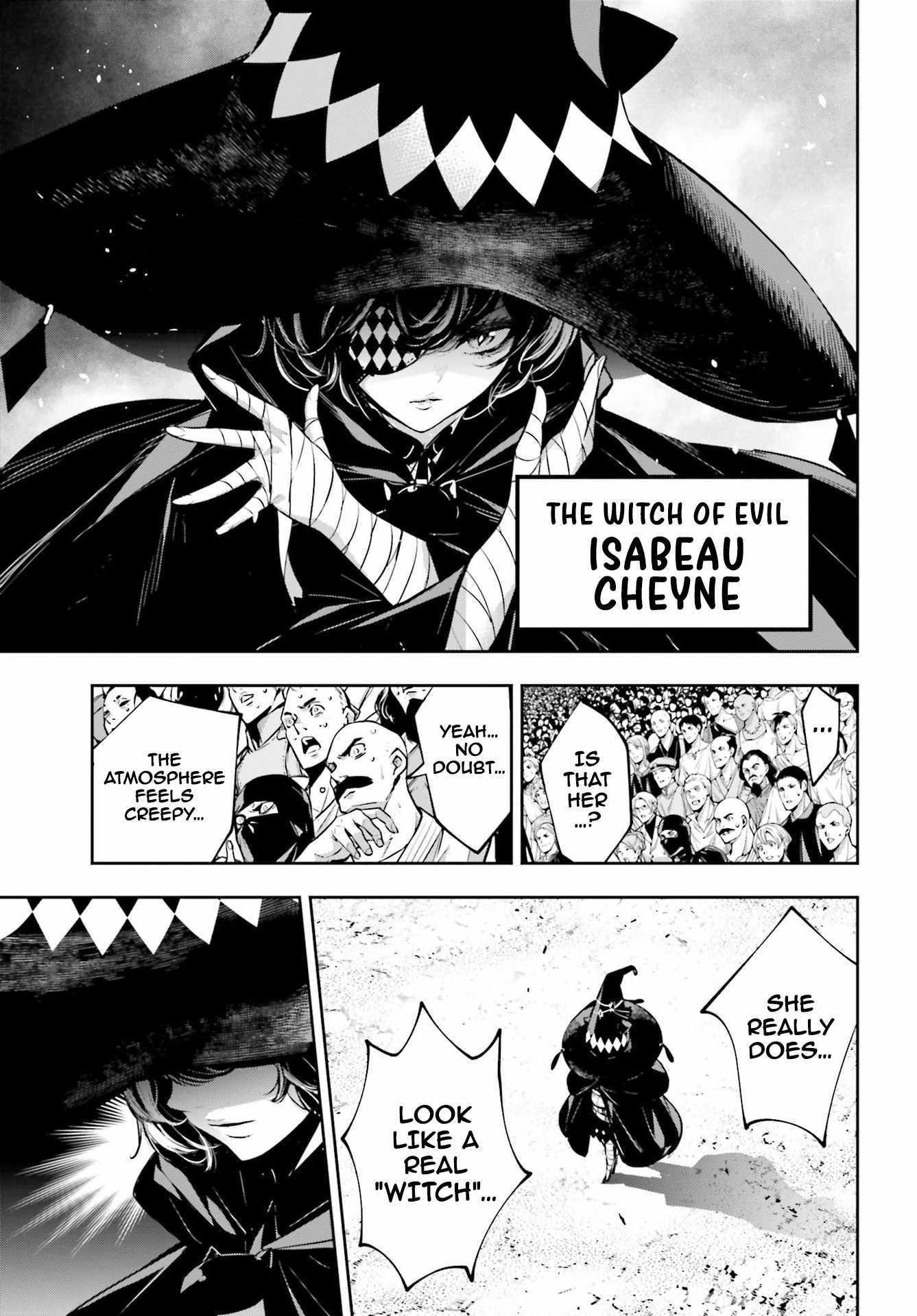 Majo Taisen: 32-nin no Isai no Majo wa Koroshiau Chapter 43 page 25 - 