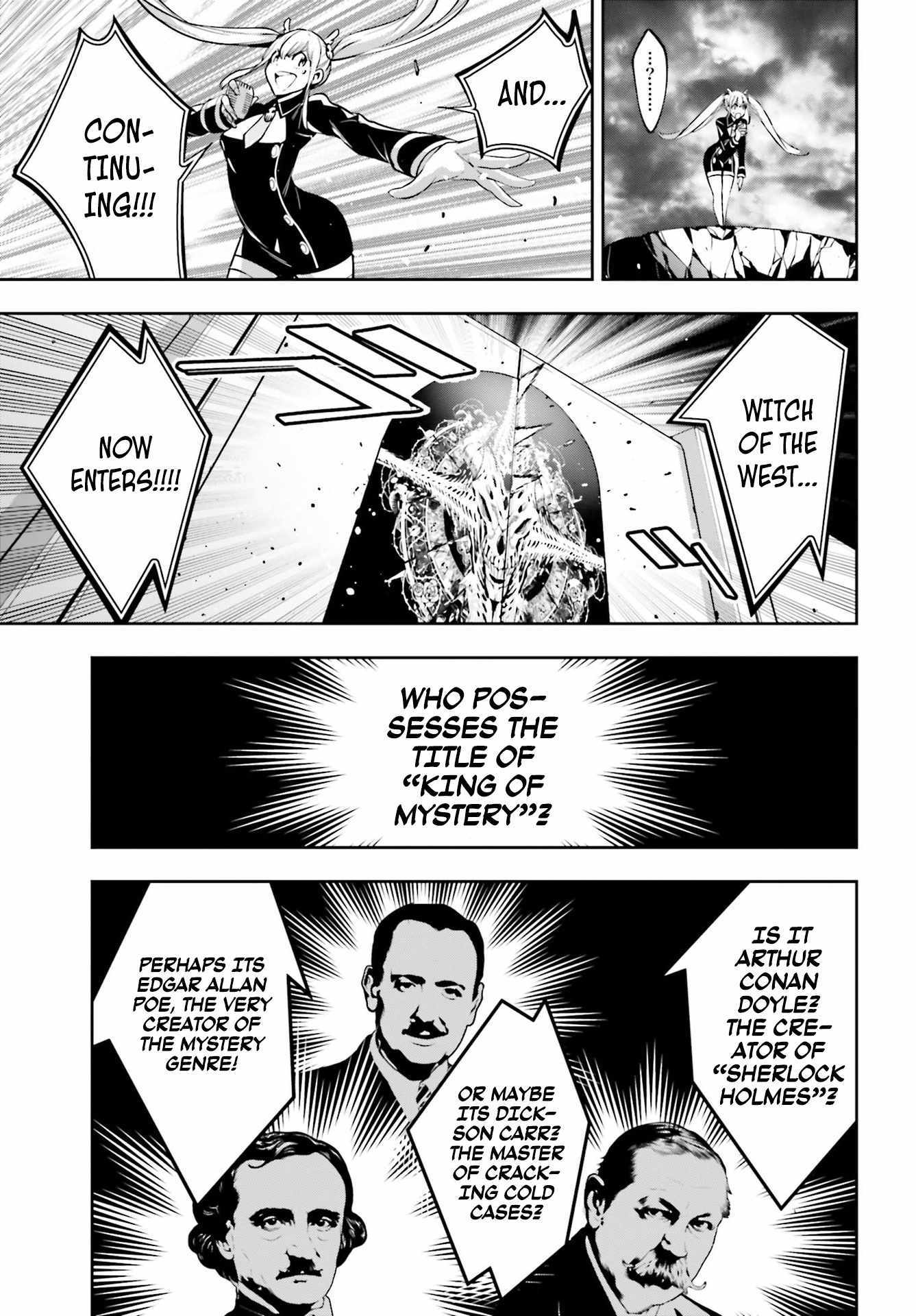 Majo Taisen: 32-nin no Isai no Majo wa Koroshiau Chapter 43 page 27 - 