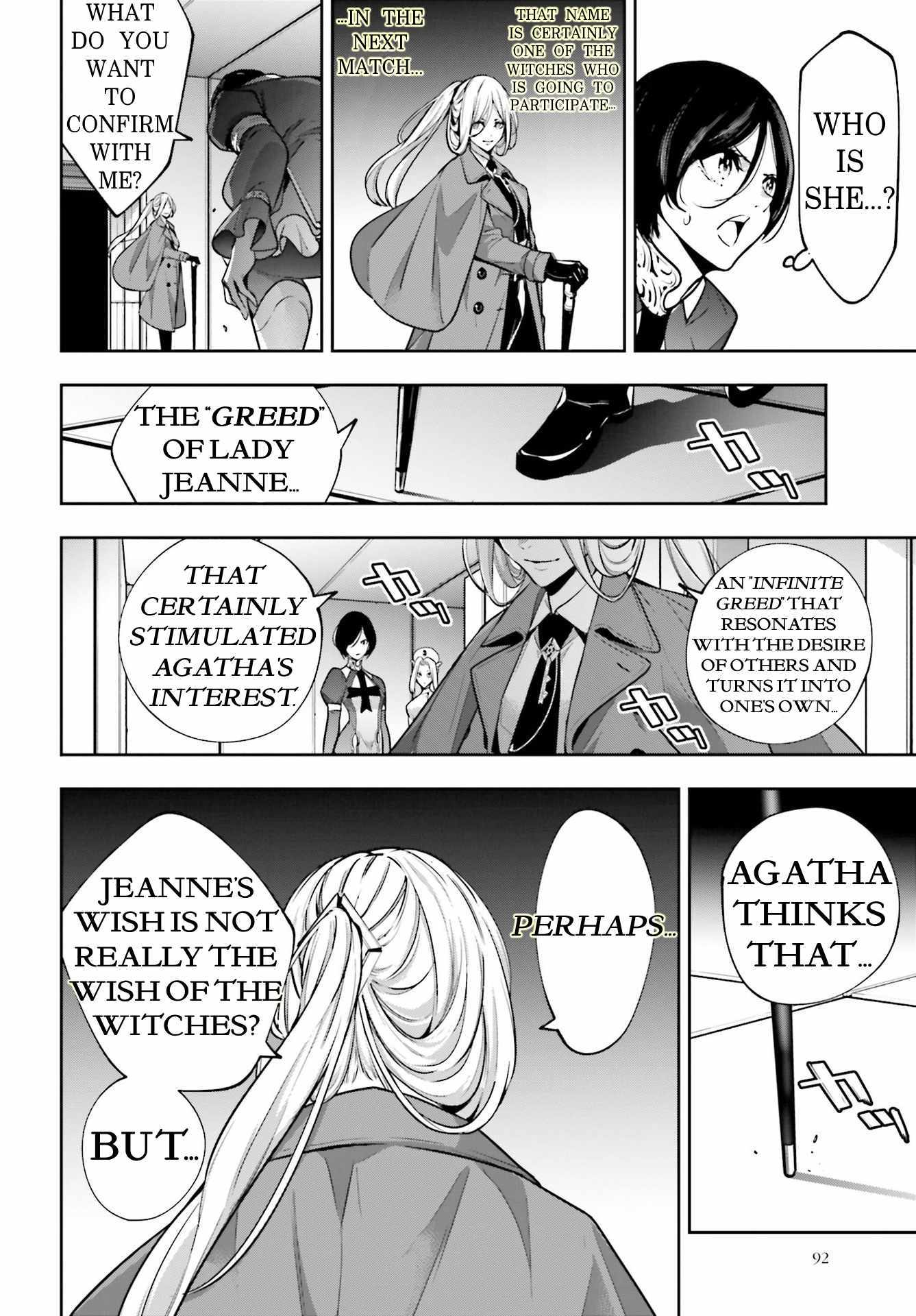 Majo Taisen: 32-nin no Isai no Majo wa Koroshiau Chapter 43 page 8 - 