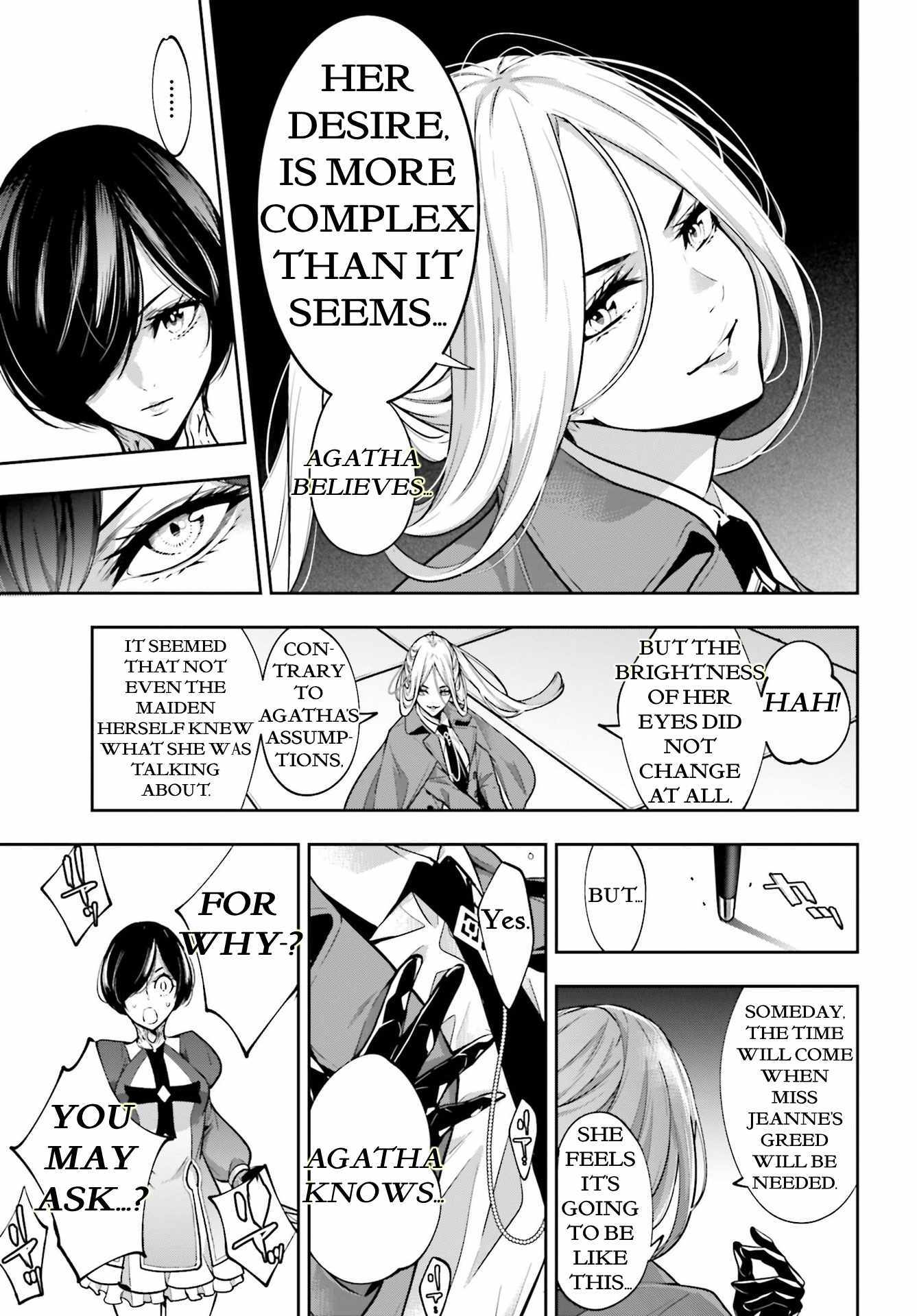 Majo Taisen: 32-nin no Isai no Majo wa Koroshiau Chapter 43 page 9 - 