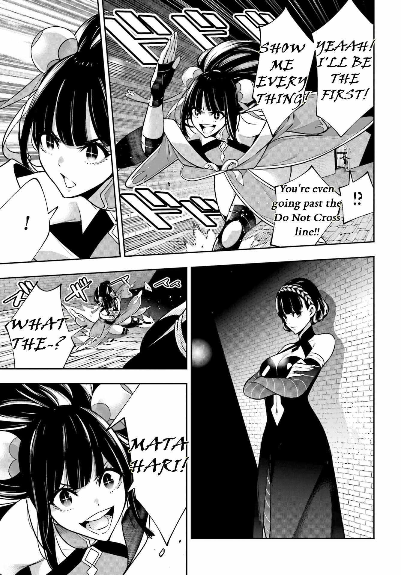Majo Taisen: 32-nin no Isai no Majo wa Koroshiau Chapter 44 page 13 - 