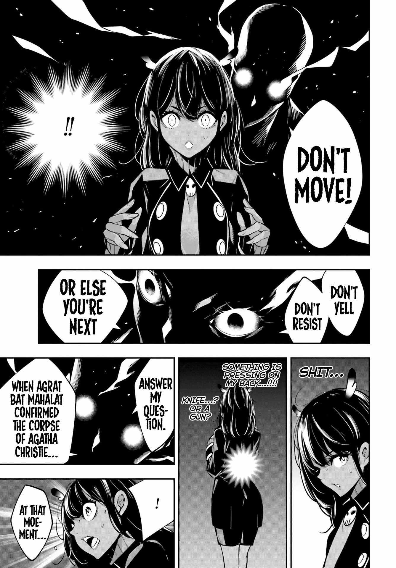 Majo Taisen: 32-nin no Isai no Majo wa Koroshiau Chapter 44 page 25 - 
