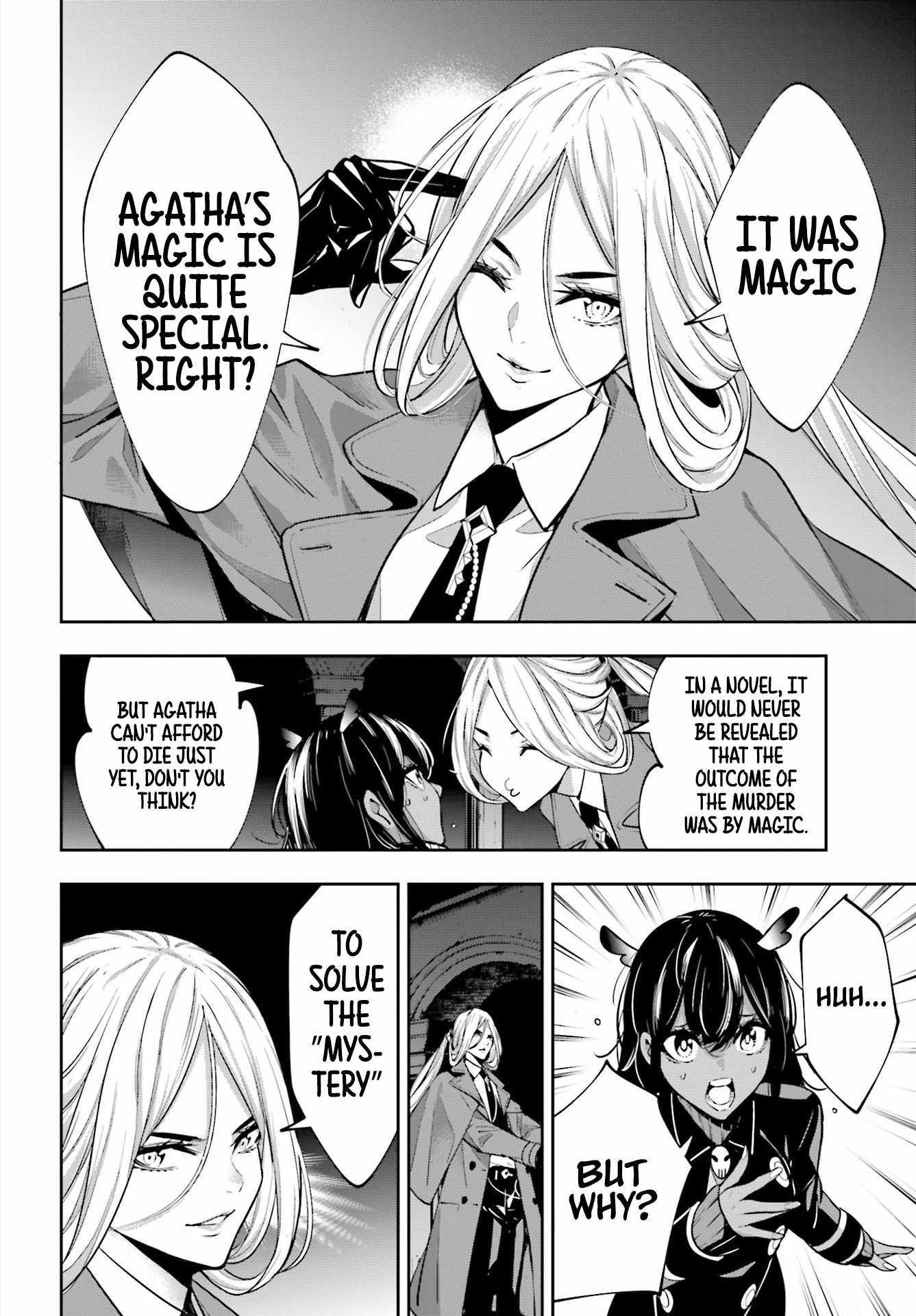 Majo Taisen: 32-nin no Isai no Majo wa Koroshiau Chapter 44 page 30 - 