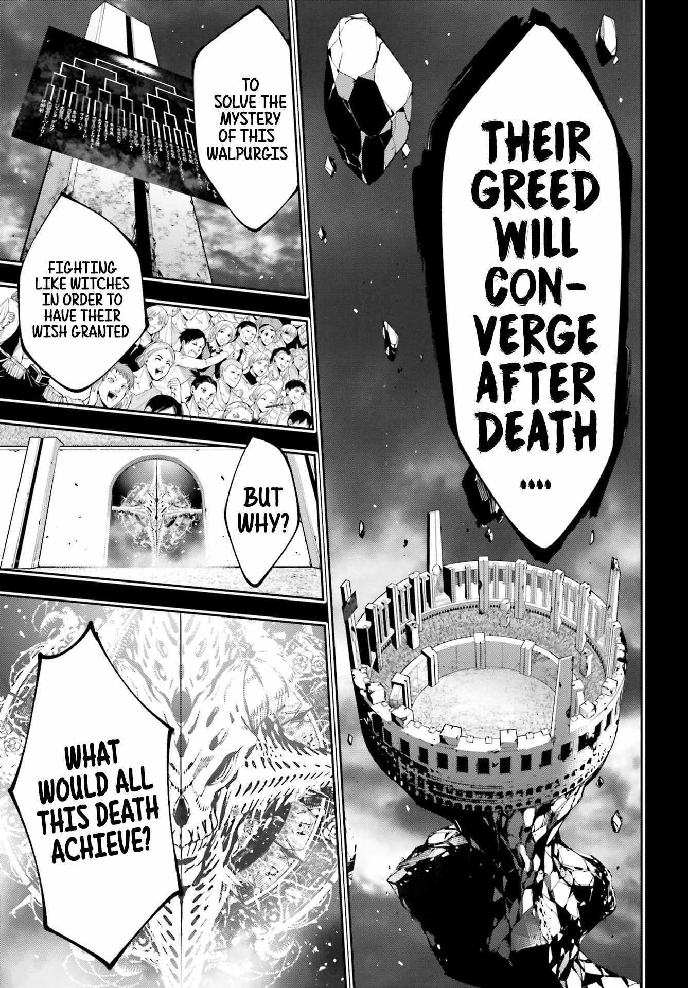 Majo Taisen: 32-nin no Isai no Majo wa Koroshiau Chapter 44 page 31 - 