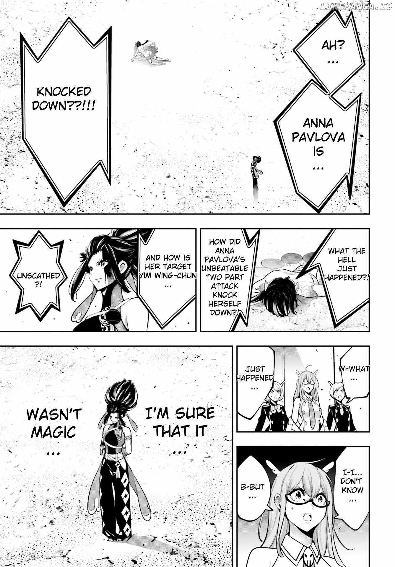 Majo Taisen: 32-nin no Isai no Majo wa Koroshiau Chapter 46 page 15 - 