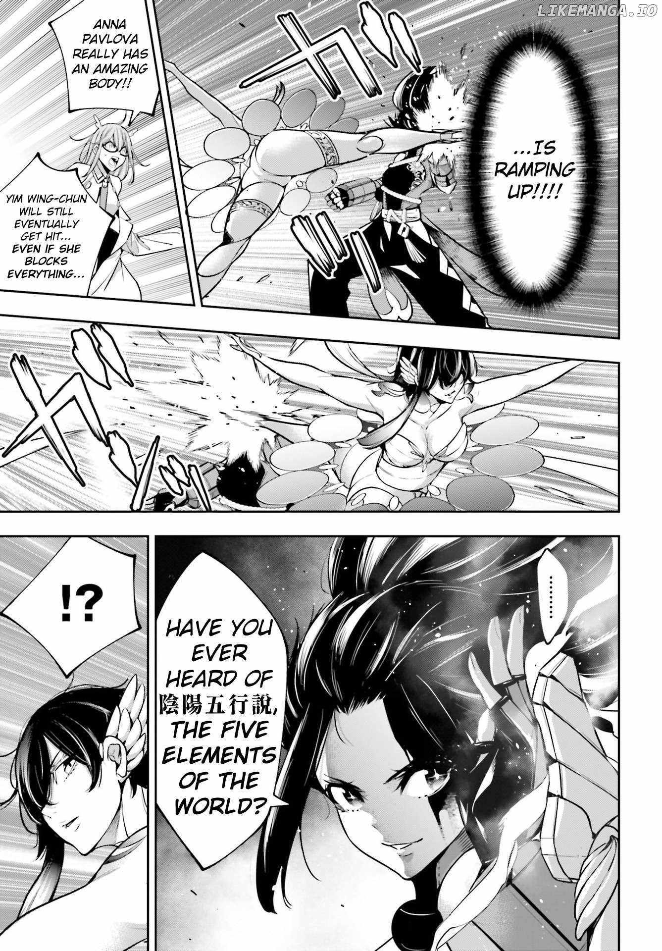 Majo Taisen: 32-nin no Isai no Majo wa Koroshiau Chapter 46 page 21 - 