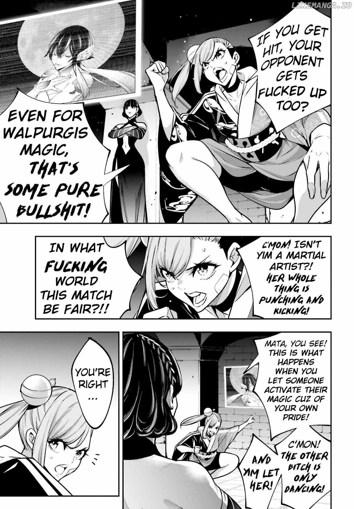 Majo Taisen: 32-nin no Isai no Majo wa Koroshiau Chapter 47 page 16 - 