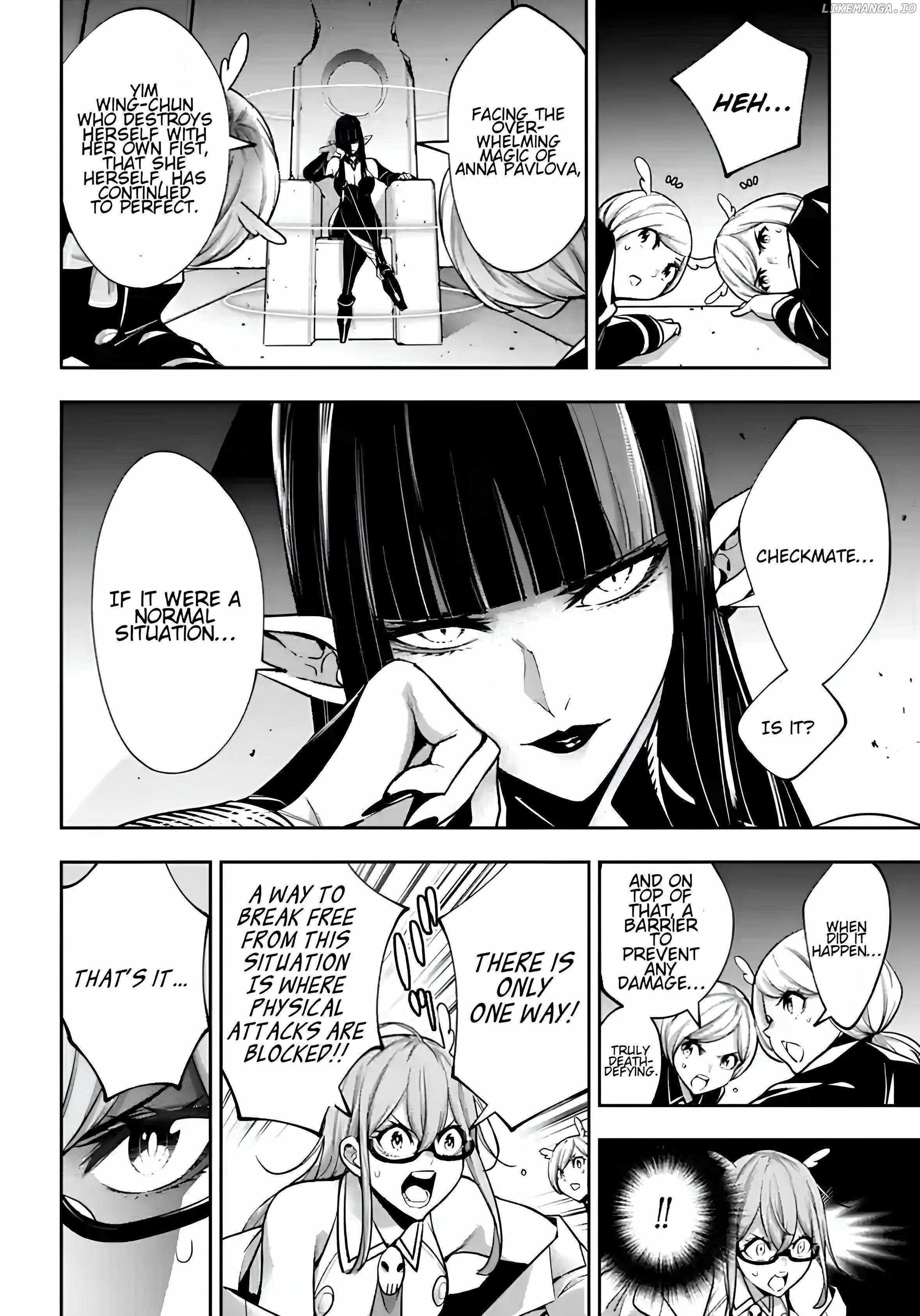 Majo Taisen: 32-nin no Isai no Majo wa Koroshiau Chapter 48 page 21 - 