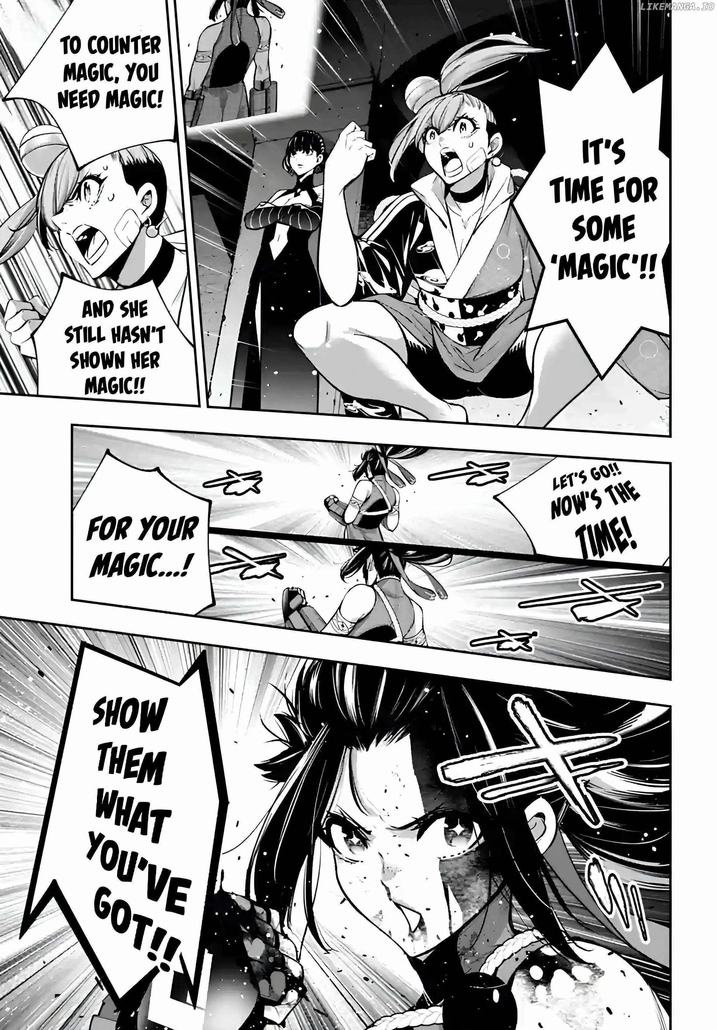 Majo Taisen: 32-nin no Isai no Majo wa Koroshiau Chapter 48 page 22 - 