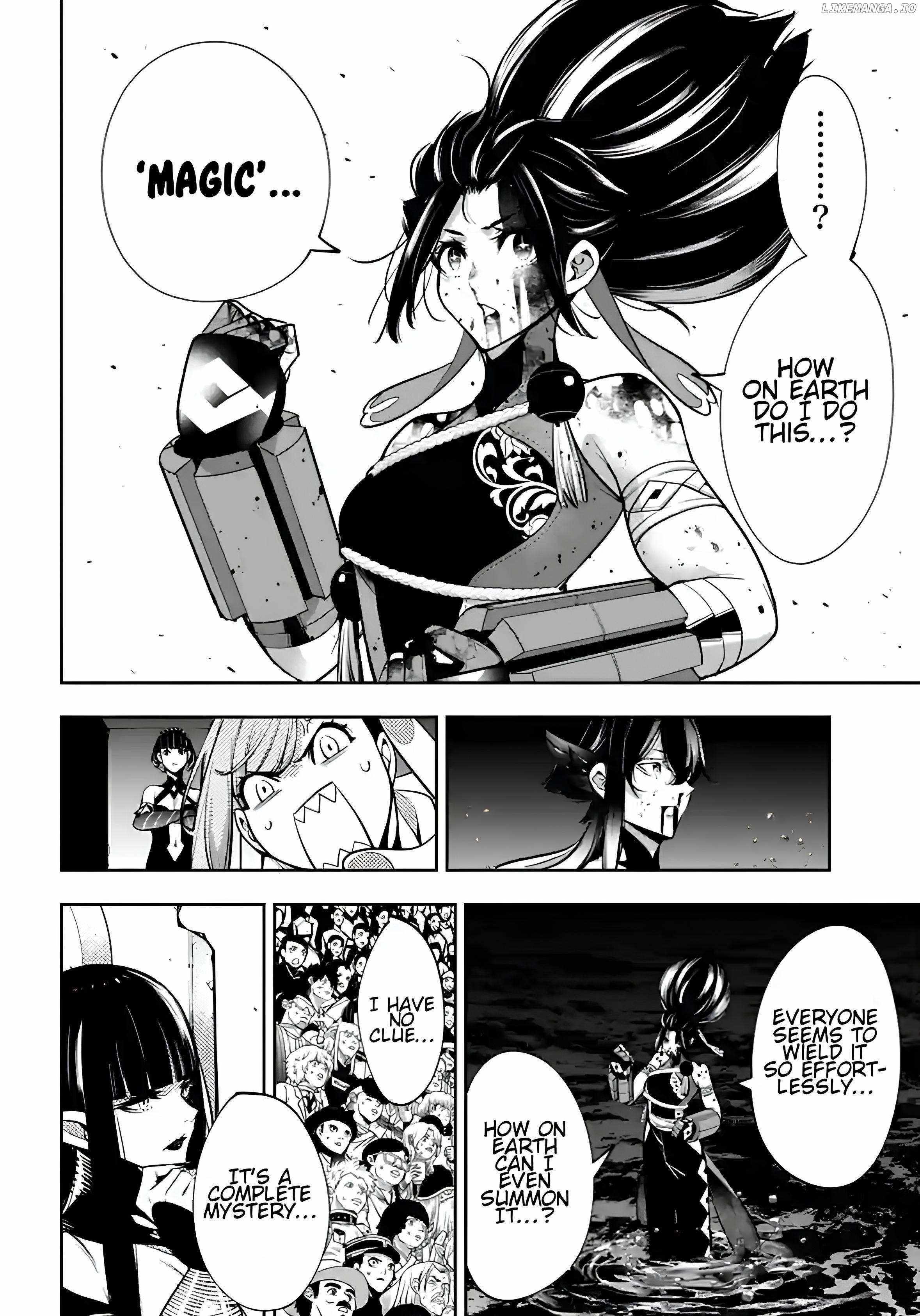 Majo Taisen: 32-nin no Isai no Majo wa Koroshiau Chapter 48 page 23 - 