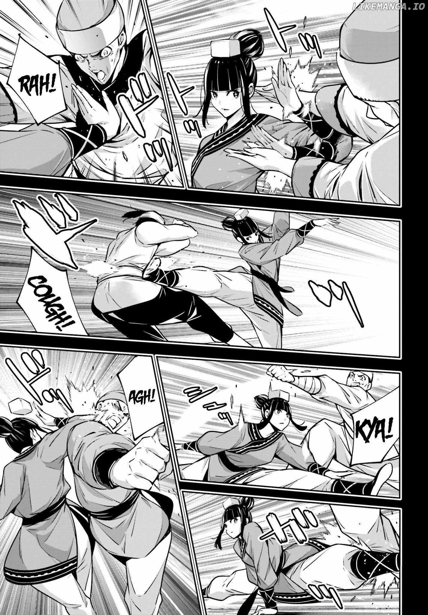 Majo Taisen: 32-nin no Isai no Majo wa Koroshiau Chapter 49 page 12 - 