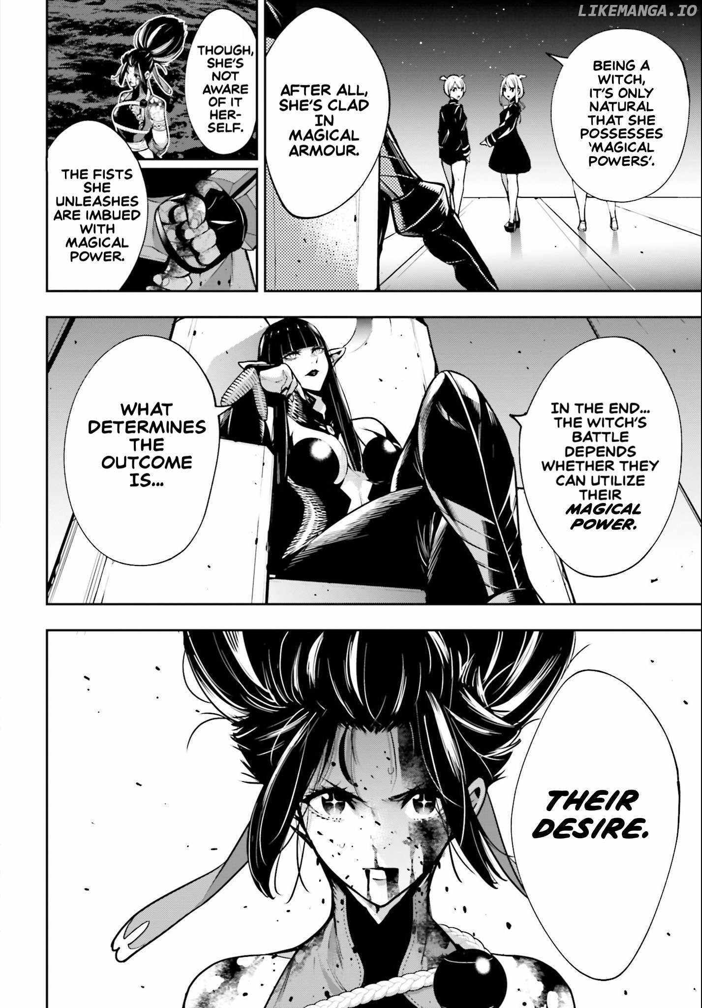 Majo Taisen: 32-nin no Isai no Majo wa Koroshiau Chapter 49 page 3 - 