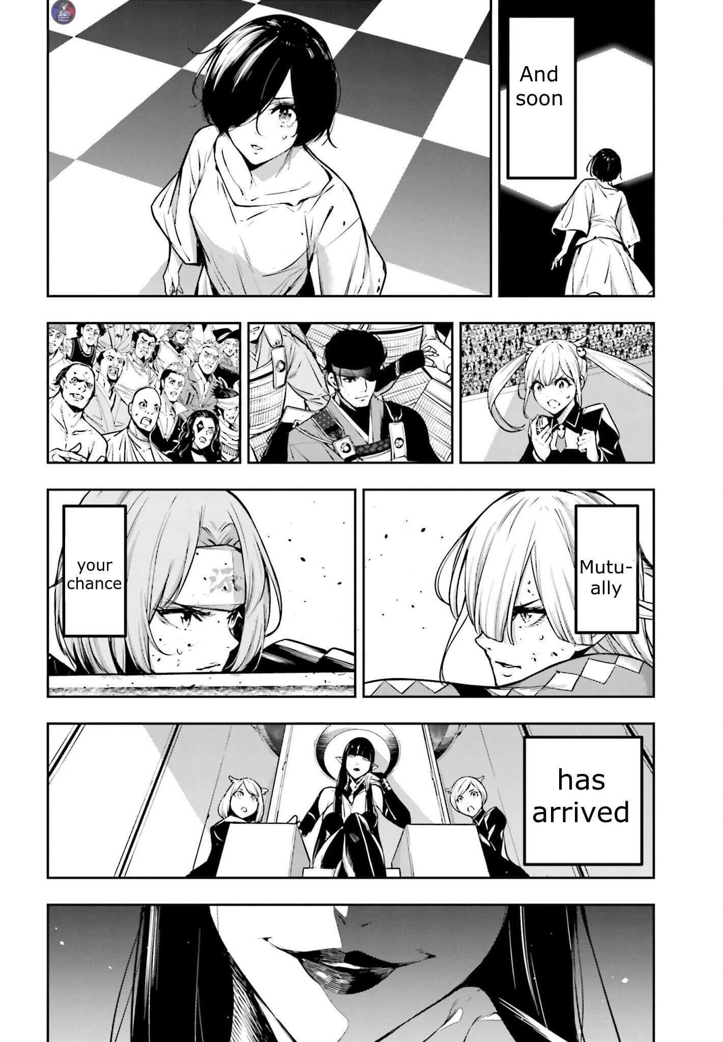 Majo Taisen: 32-nin no Isai no Majo wa Koroshiau Chapter 5 page 36 - 