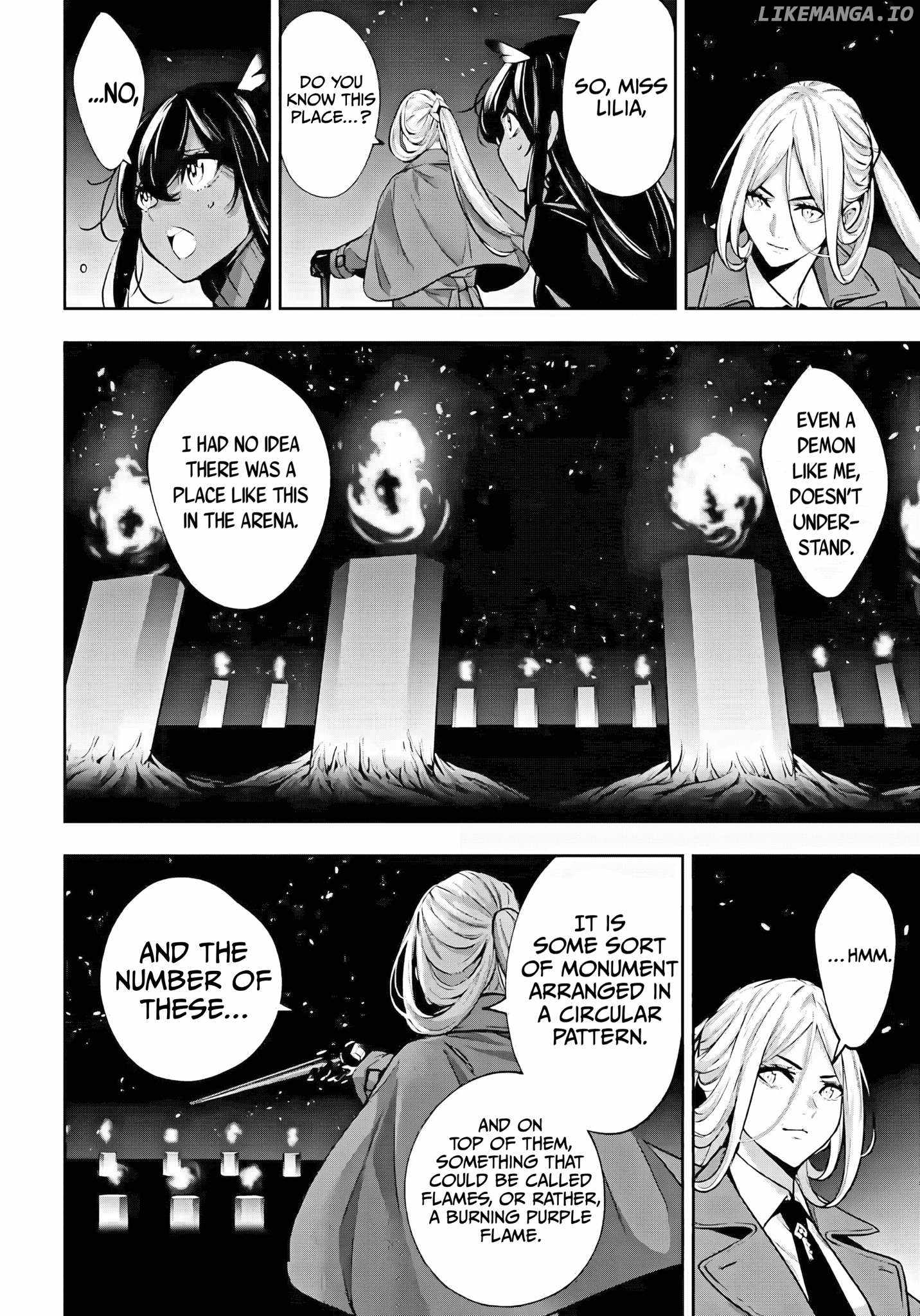 Majo Taisen: 32-nin no Isai no Majo wa Koroshiau Chapter 50 page 13 - 