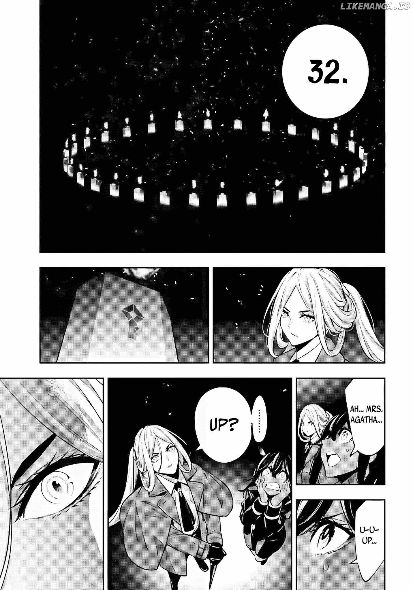 Majo Taisen: 32-nin no Isai no Majo wa Koroshiau Chapter 50 page 14 - 