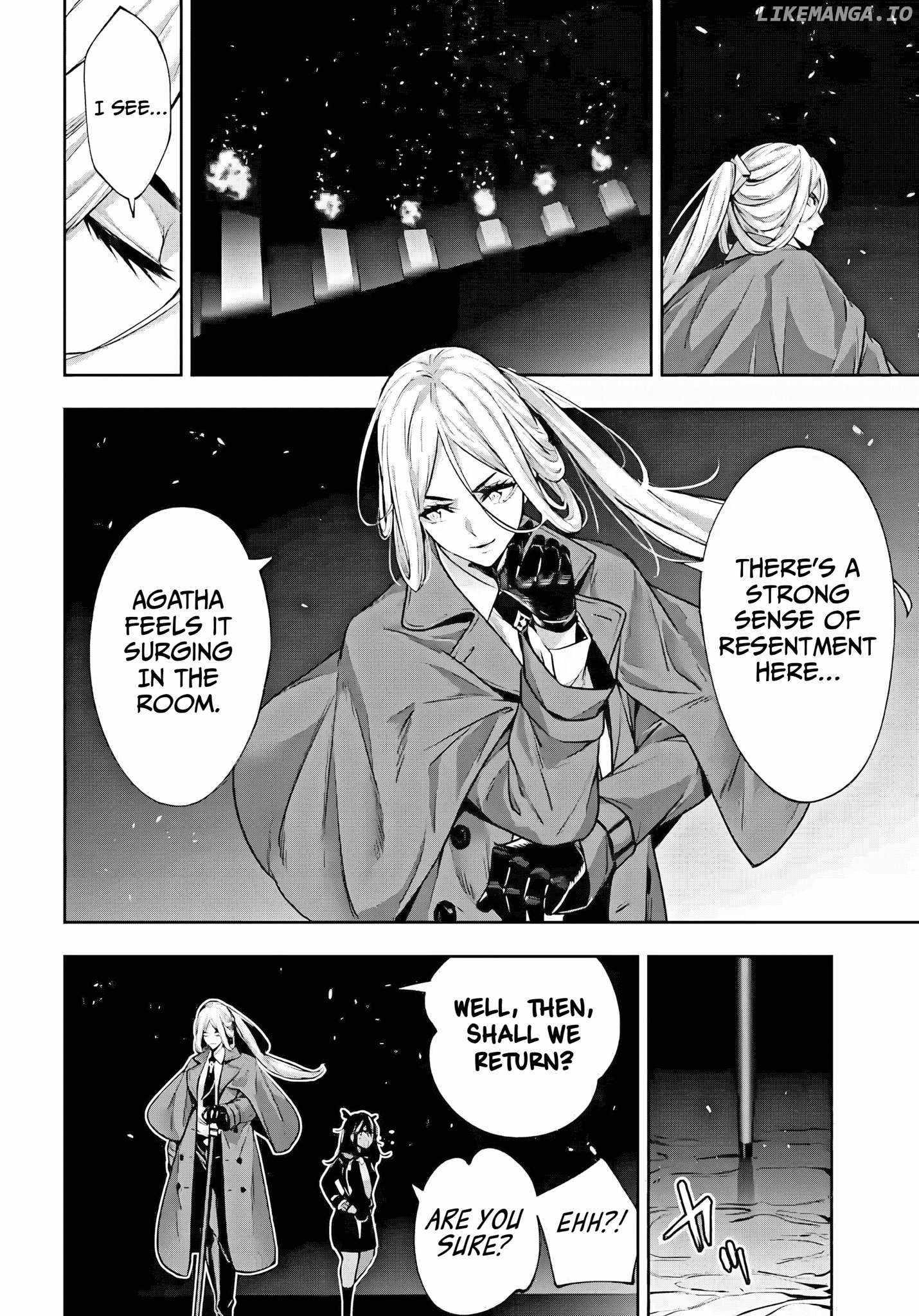 Majo Taisen: 32-nin no Isai no Majo wa Koroshiau Chapter 50 page 17 - 