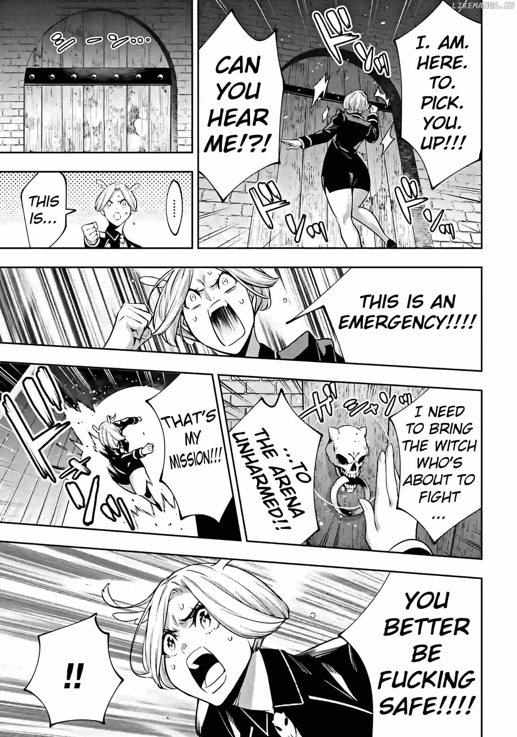 Majo Taisen: 32-nin no Isai no Majo wa Koroshiau Chapter 50 page 20 - 