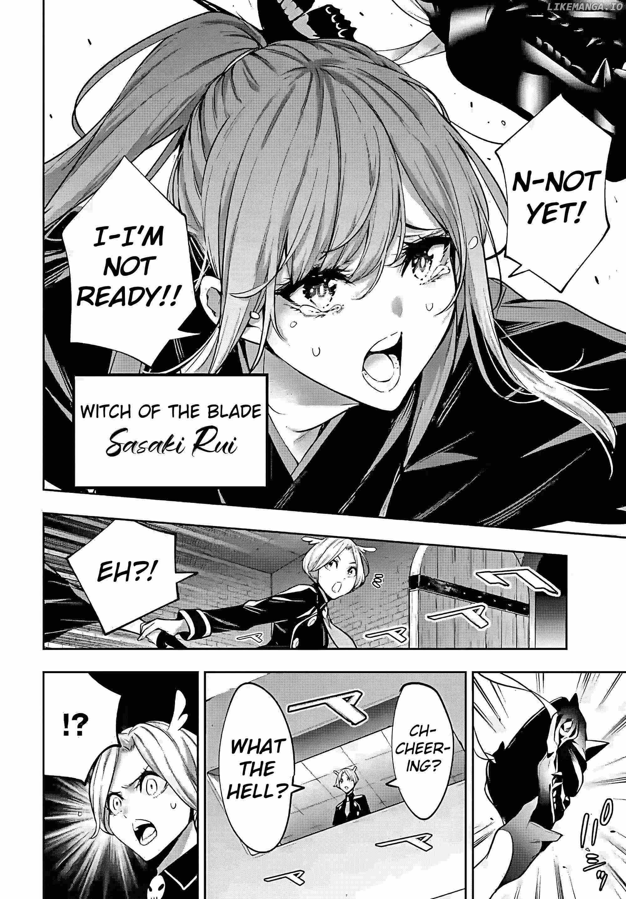 Majo Taisen: 32-nin no Isai no Majo wa Koroshiau Chapter 50 page 25 - 
