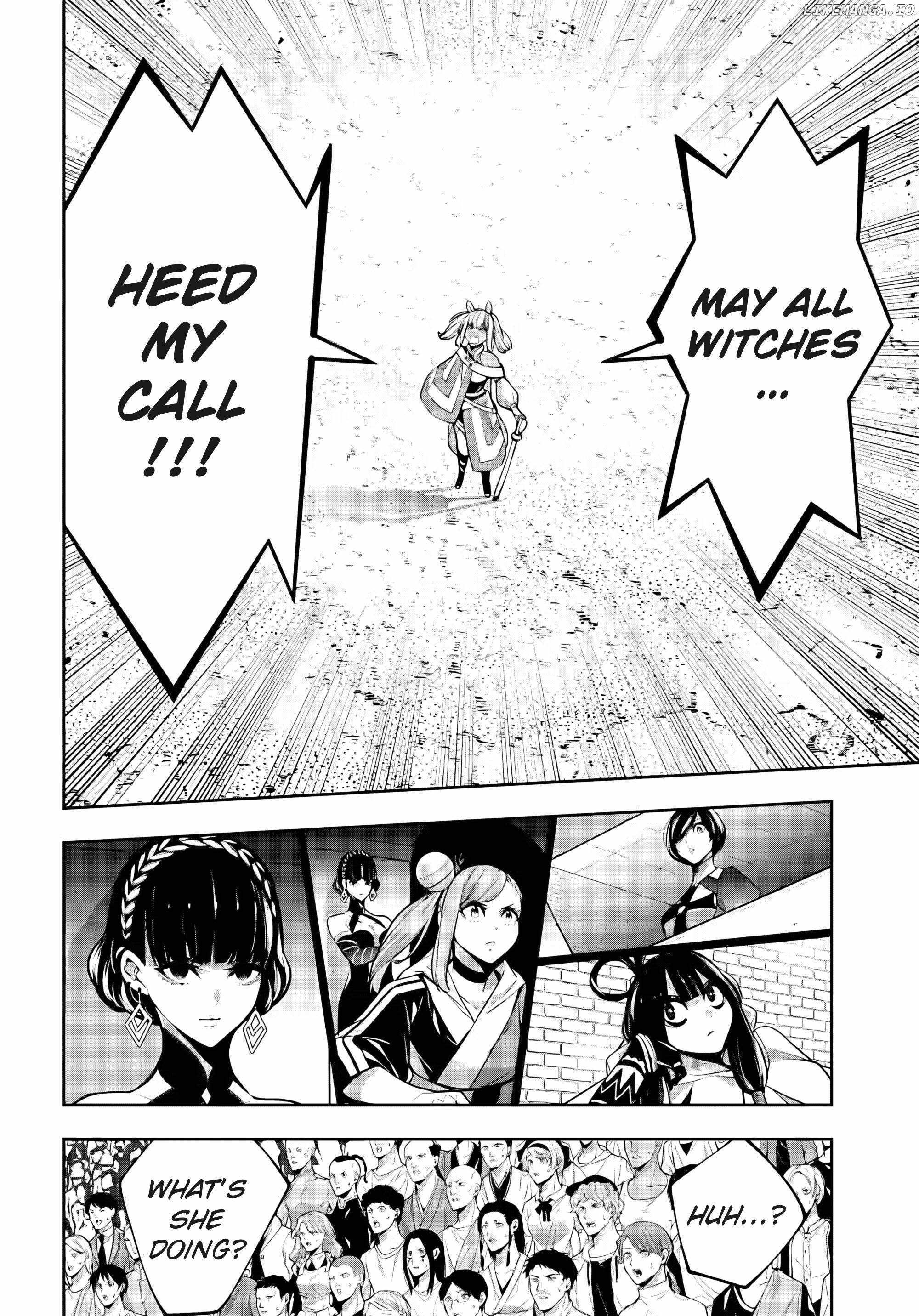 Majo Taisen: 32-nin no Isai no Majo wa Koroshiau Chapter 50 page 29 - 