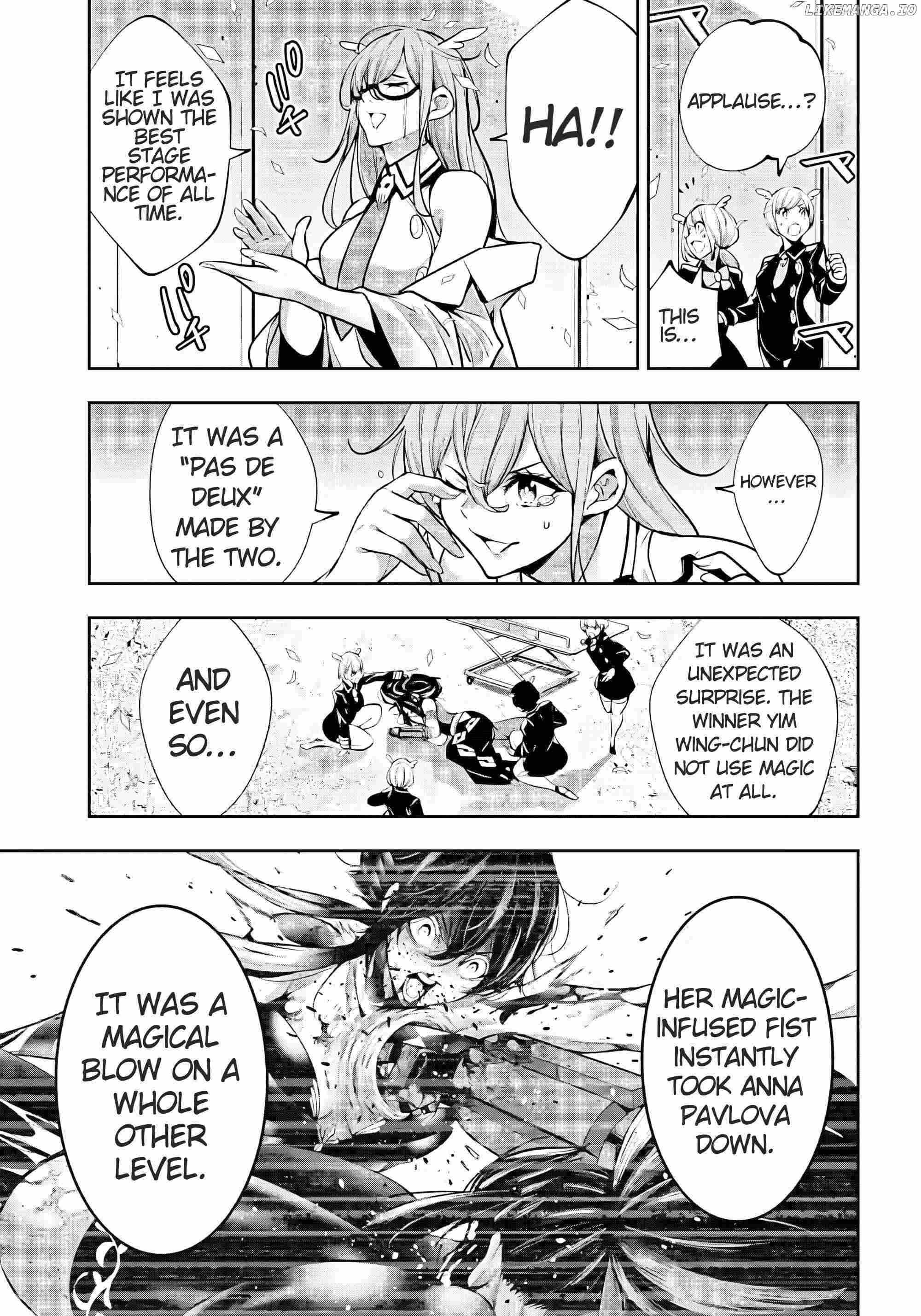 Majo Taisen: 32-nin no Isai no Majo wa Koroshiau Chapter 50 page 4 - 