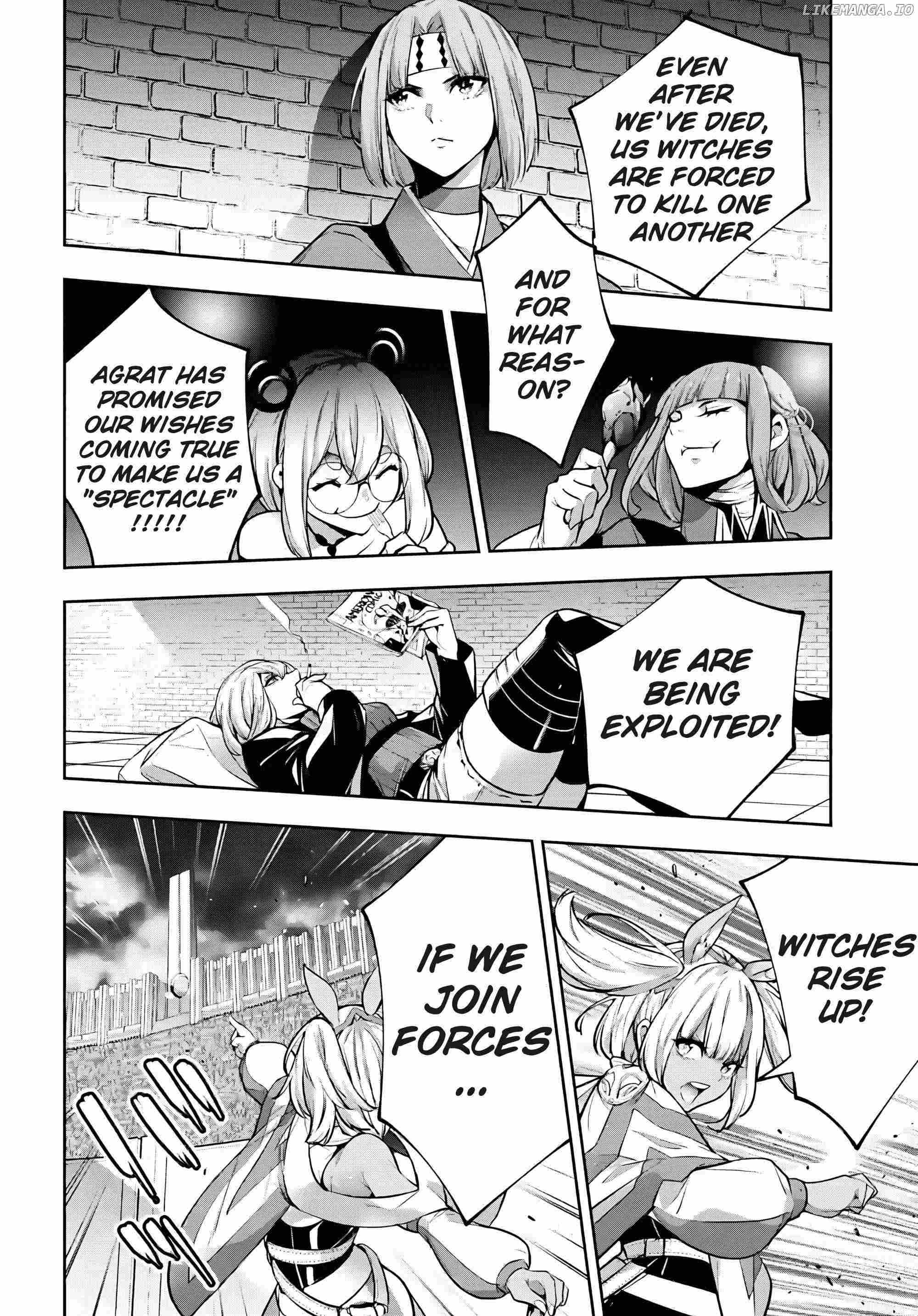 Majo Taisen: 32-nin no Isai no Majo wa Koroshiau Chapter 50 page 31 - 