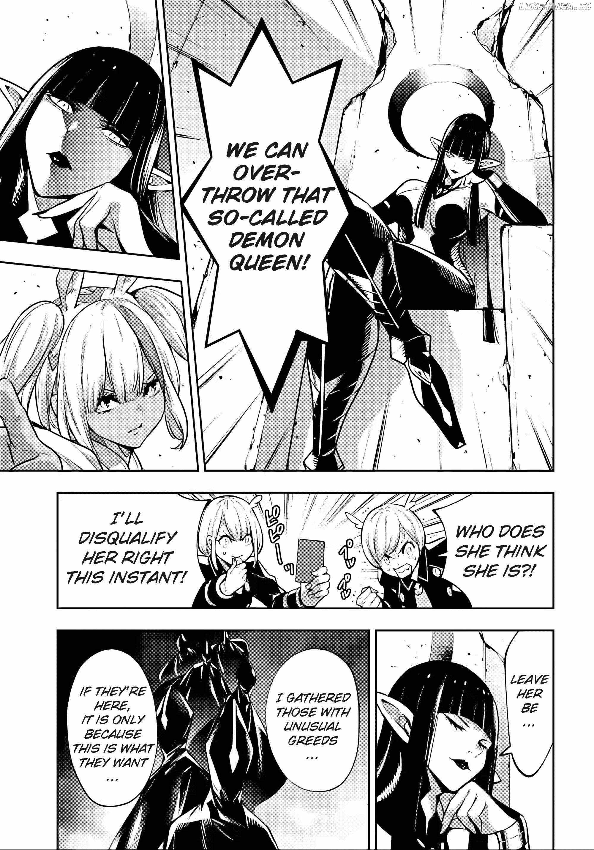 Majo Taisen: 32-nin no Isai no Majo wa Koroshiau Chapter 50 page 32 - 