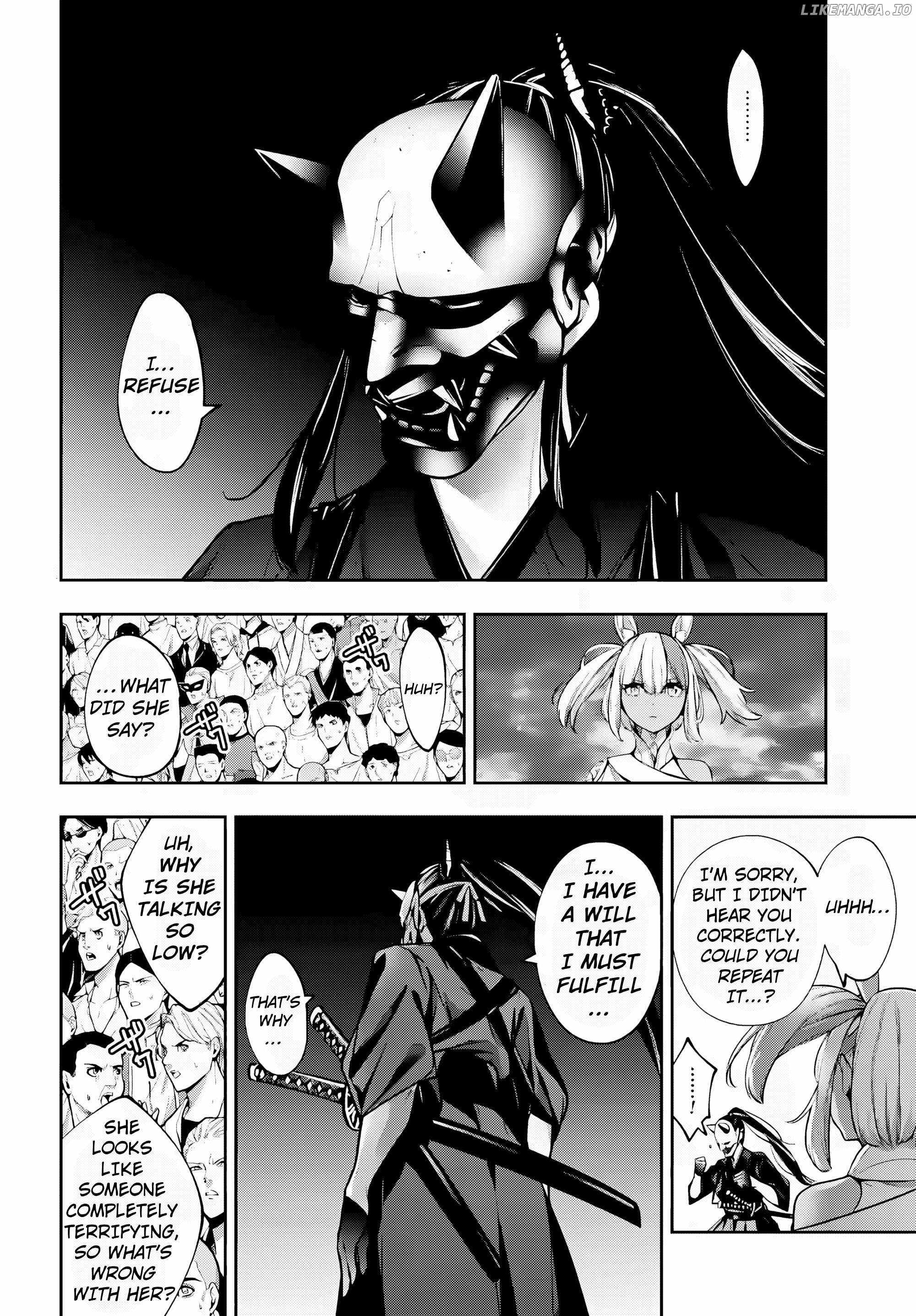 Majo Taisen: 32-nin no Isai no Majo wa Koroshiau Chapter 51 page 14 - 