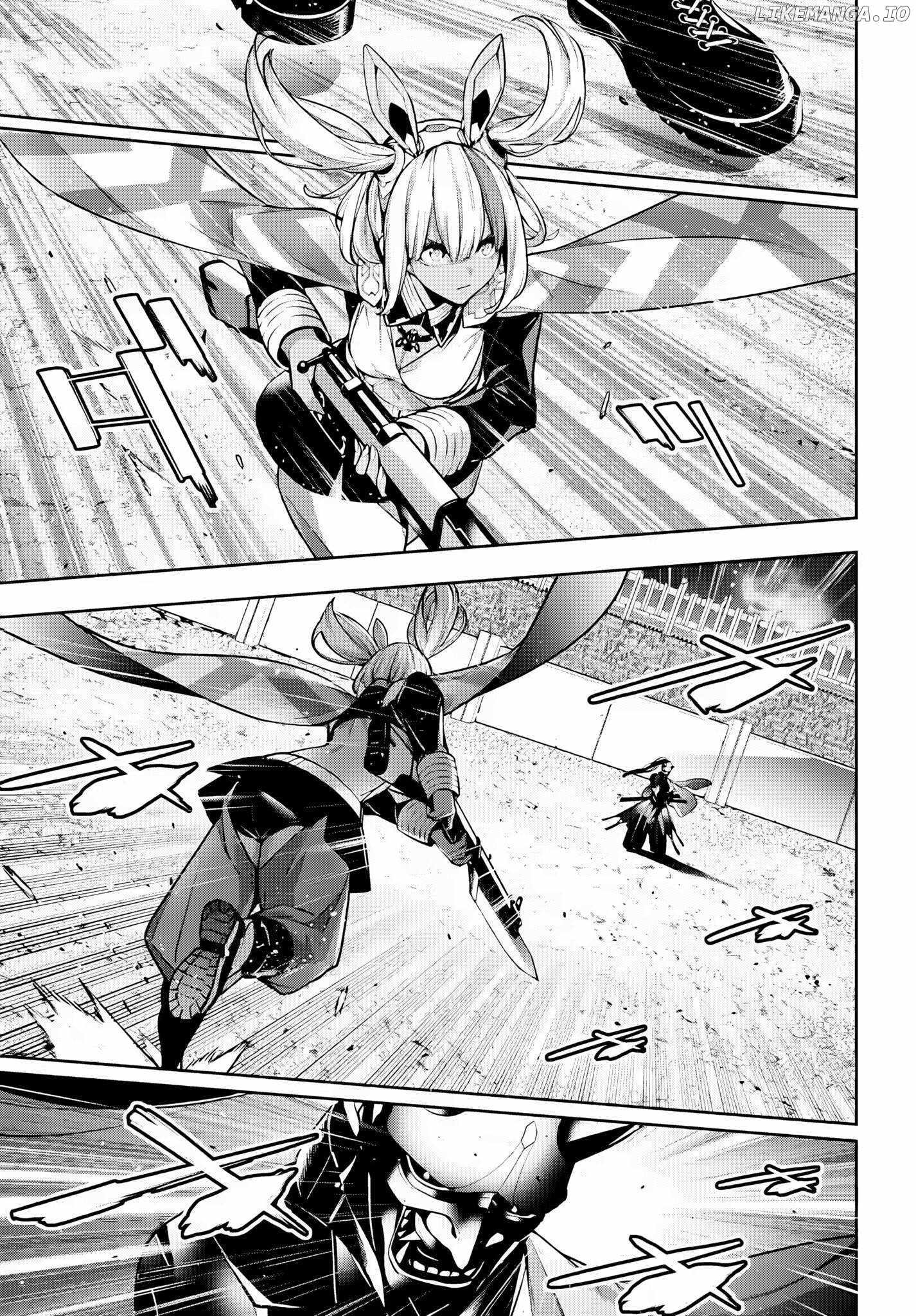 Majo Taisen: 32-nin no Isai no Majo wa Koroshiau Chapter 51 page 27 - 