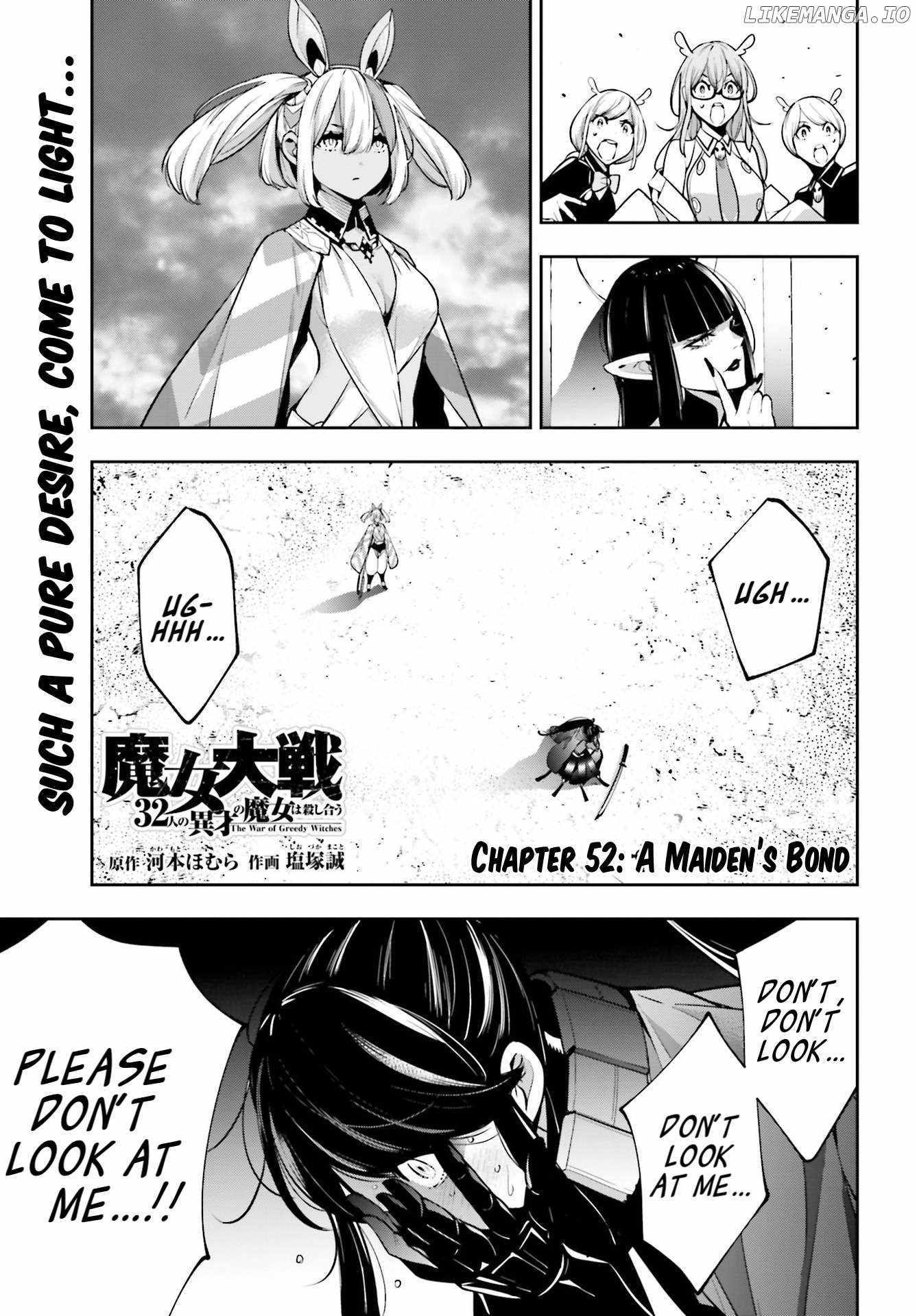 Majo Taisen: 32-nin no Isai no Majo wa Koroshiau Chapter 52 page 2 - 