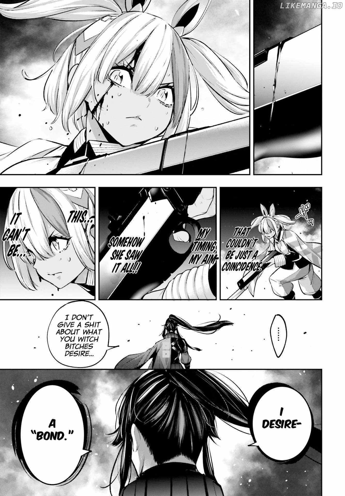 Majo Taisen: 32-nin no Isai no Majo wa Koroshiau Chapter 52 page 34 - 