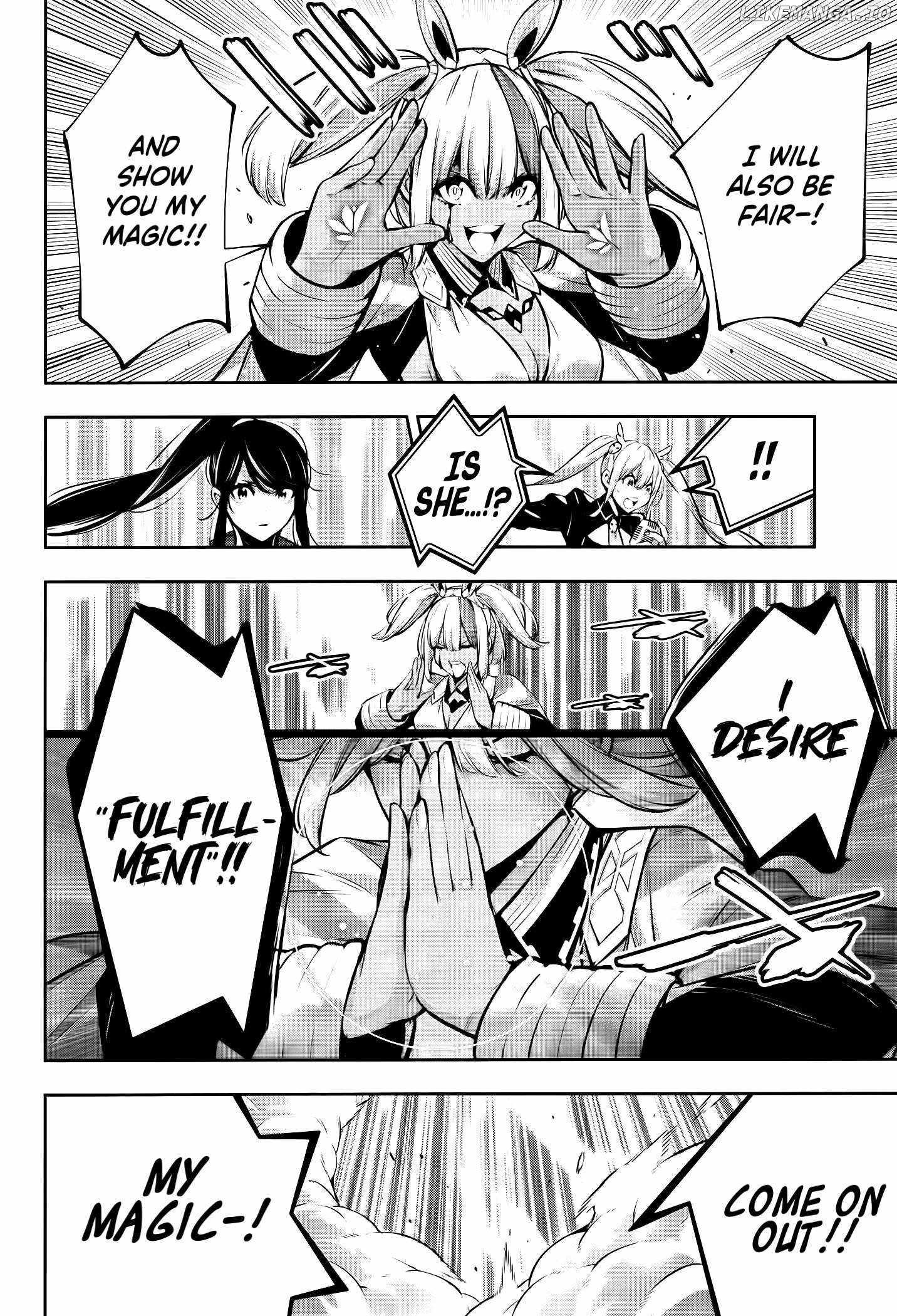 Majo Taisen: 32-nin no Isai no Majo wa Koroshiau Chapter 53 page 11 - 
