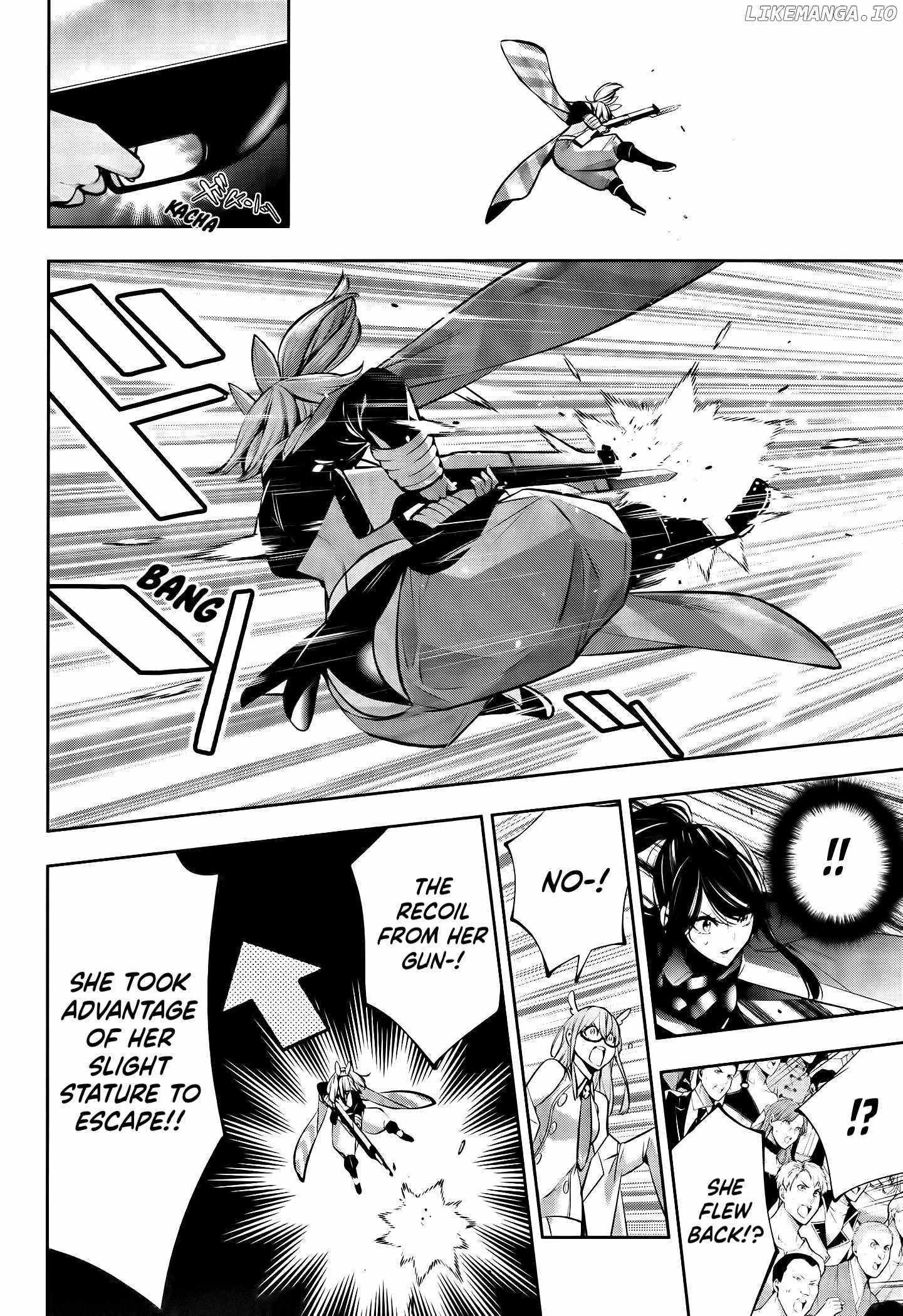 Majo Taisen: 32-nin no Isai no Majo wa Koroshiau Chapter 53 page 19 - 