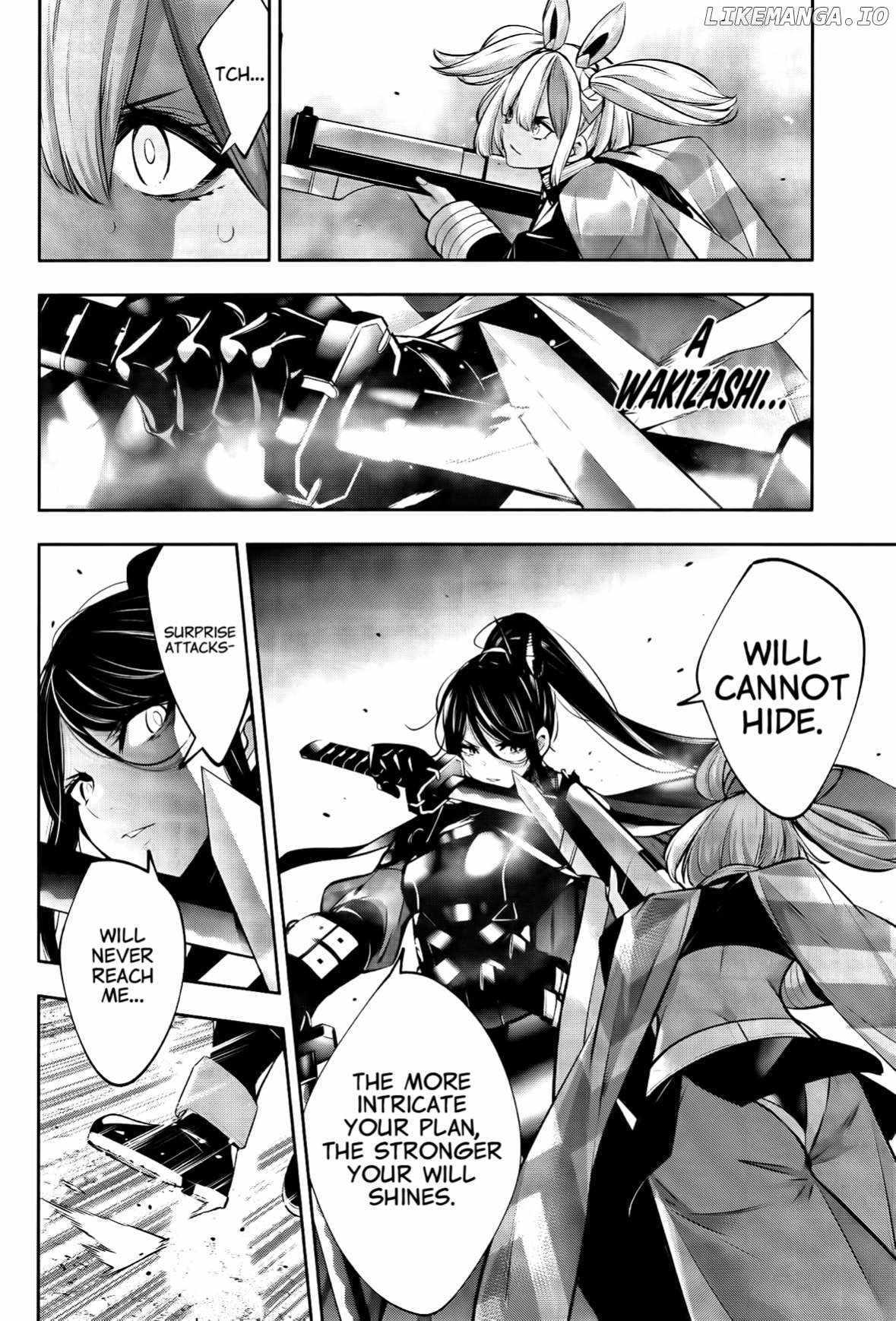 Majo Taisen: 32-nin no Isai no Majo wa Koroshiau Chapter 53 page 21 - 