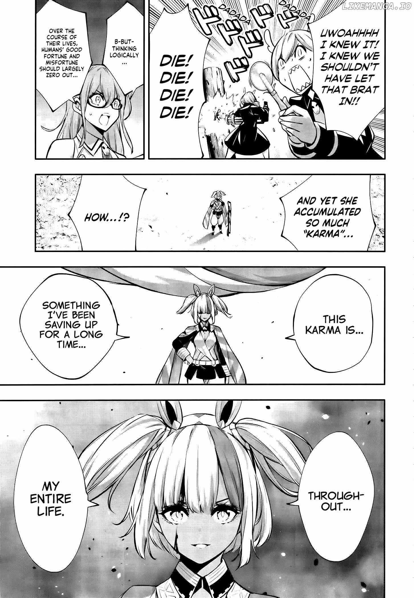 Majo Taisen: 32-nin no Isai no Majo wa Koroshiau Chapter 53 page 34 - 