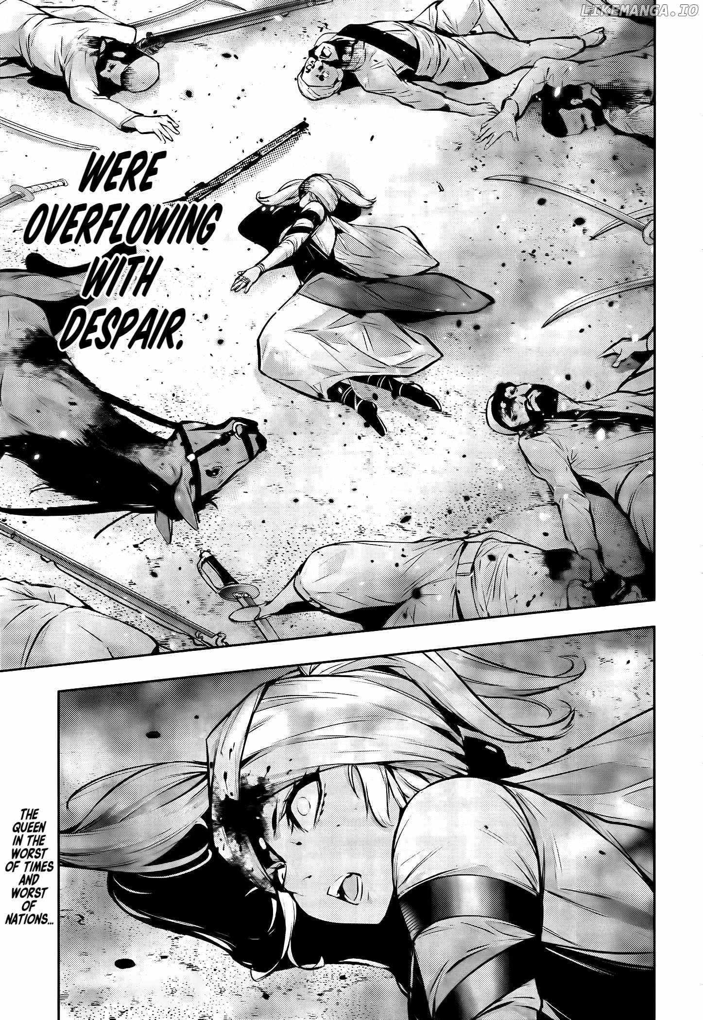 Majo Taisen: 32-nin no Isai no Majo wa Koroshiau Chapter 53 page 36 - 