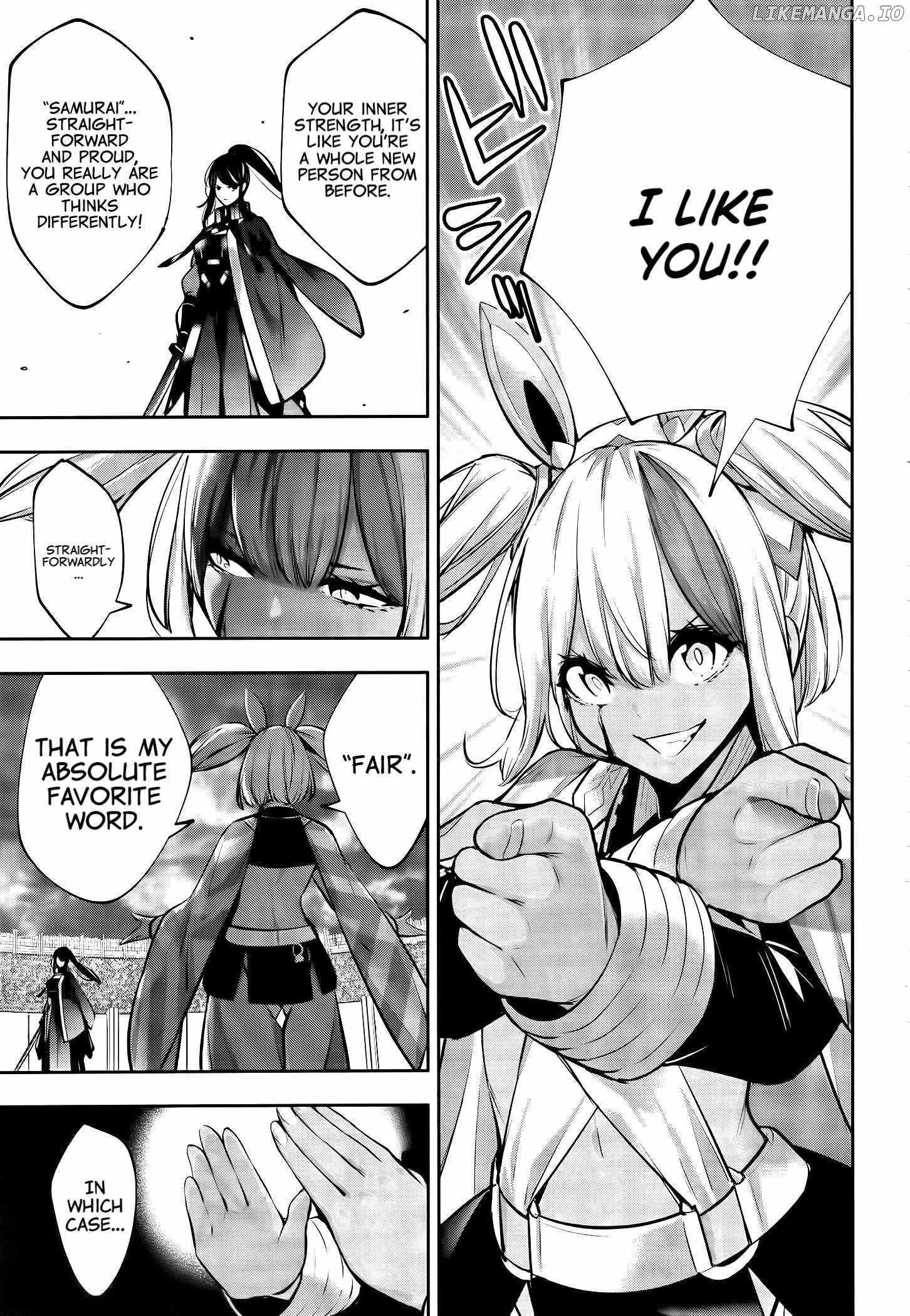 Majo Taisen: 32-nin no Isai no Majo wa Koroshiau Chapter 53 page 10 - 