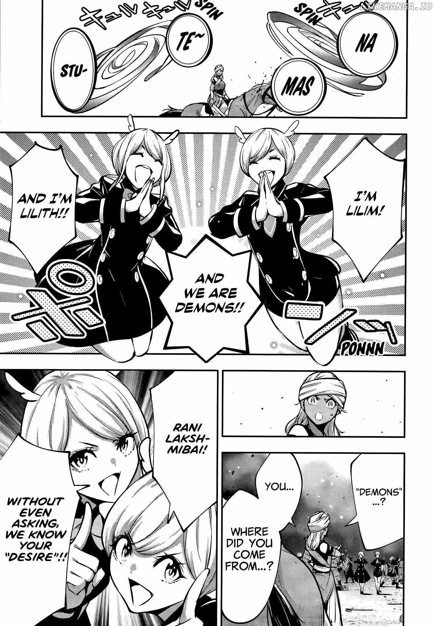 Majo Taisen: 32-nin no Isai no Majo wa Koroshiau Chapter 54 page 19 - 