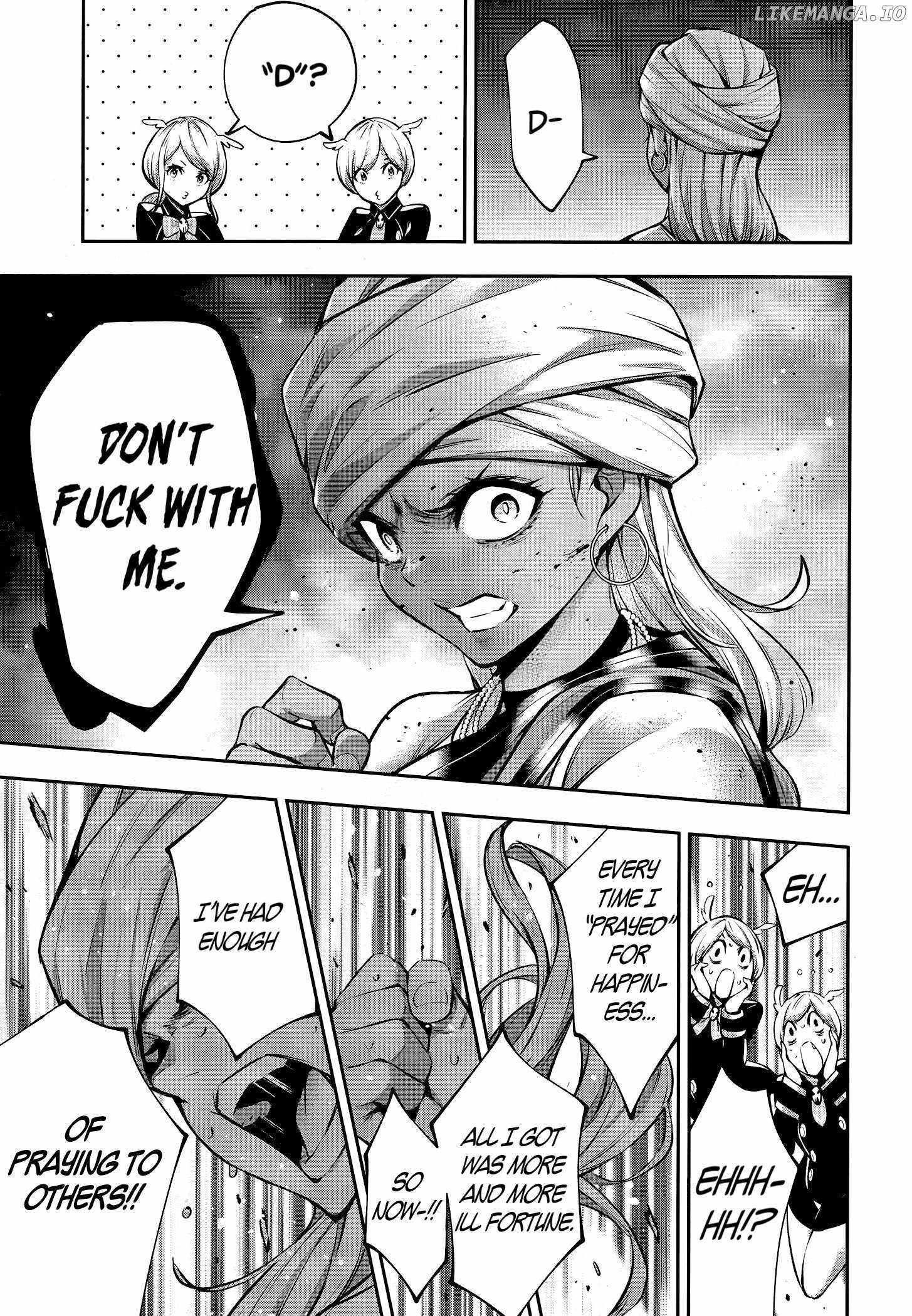 Majo Taisen: 32-nin no Isai no Majo wa Koroshiau Chapter 54 page 21 - 